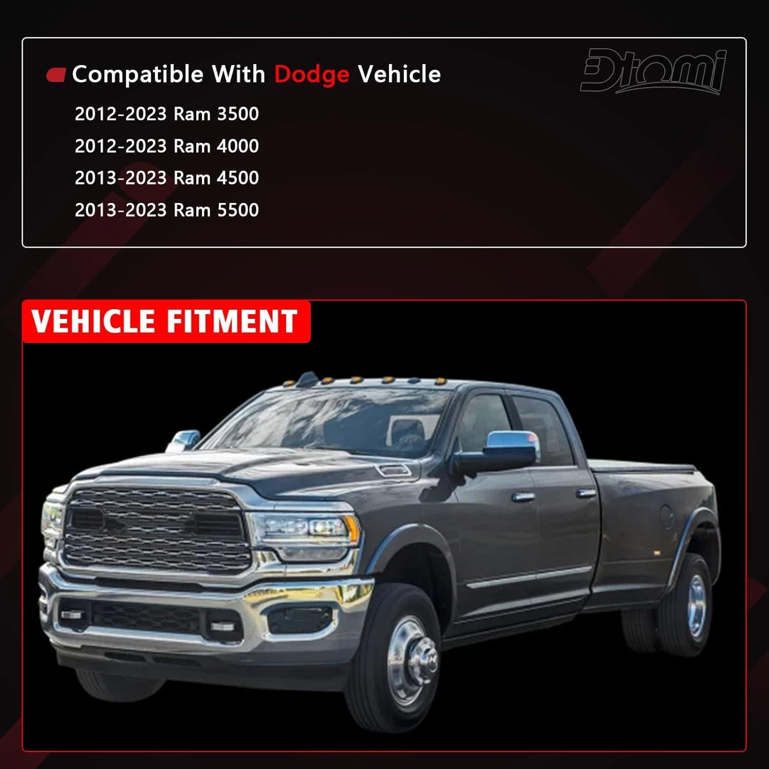 Tuercas de Llantas Dtomi M14-1.50 para Dodge Ram 2012-2023