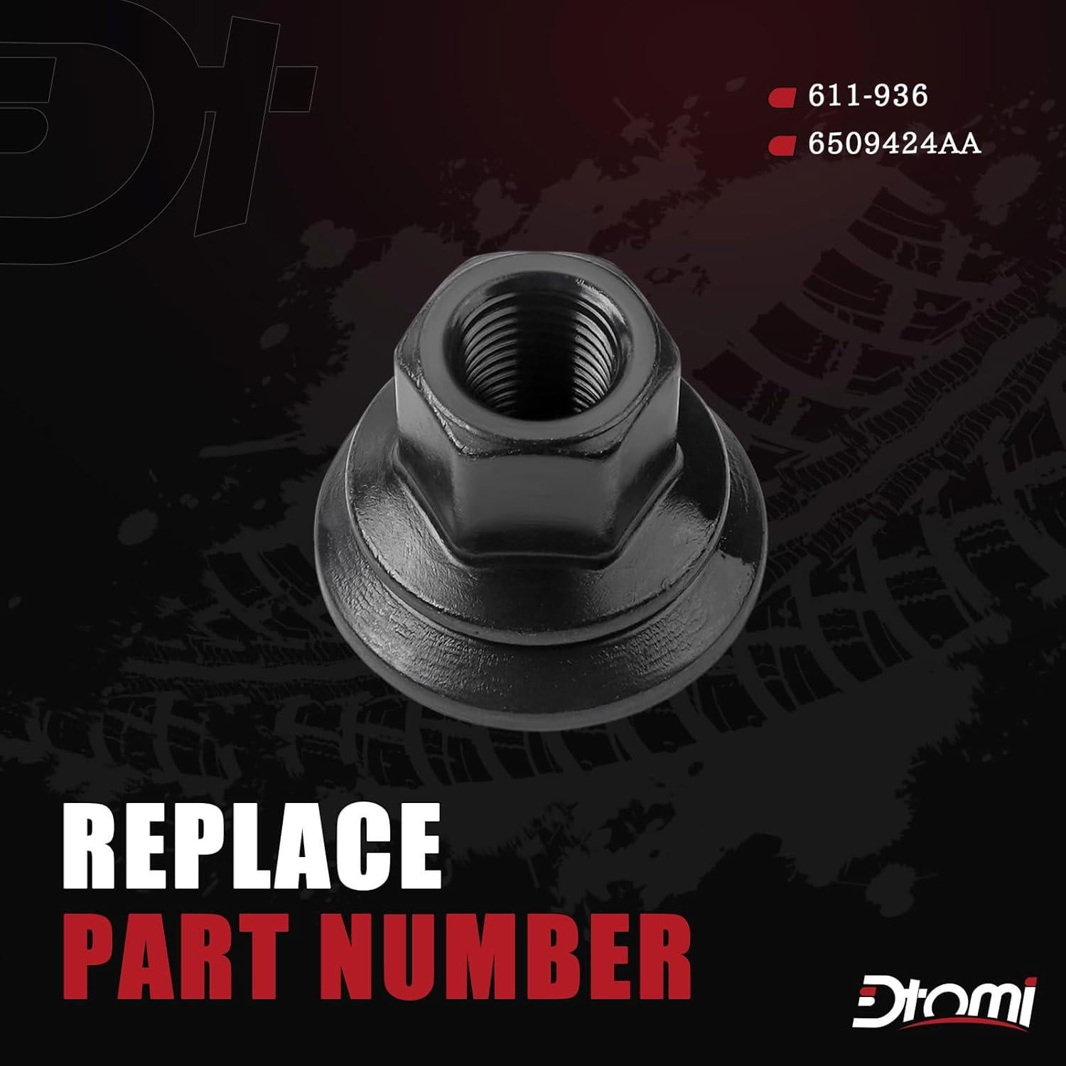 Tuercas de Llantas Dtomi M14-1.50 para Dodge Ram 2012-2023