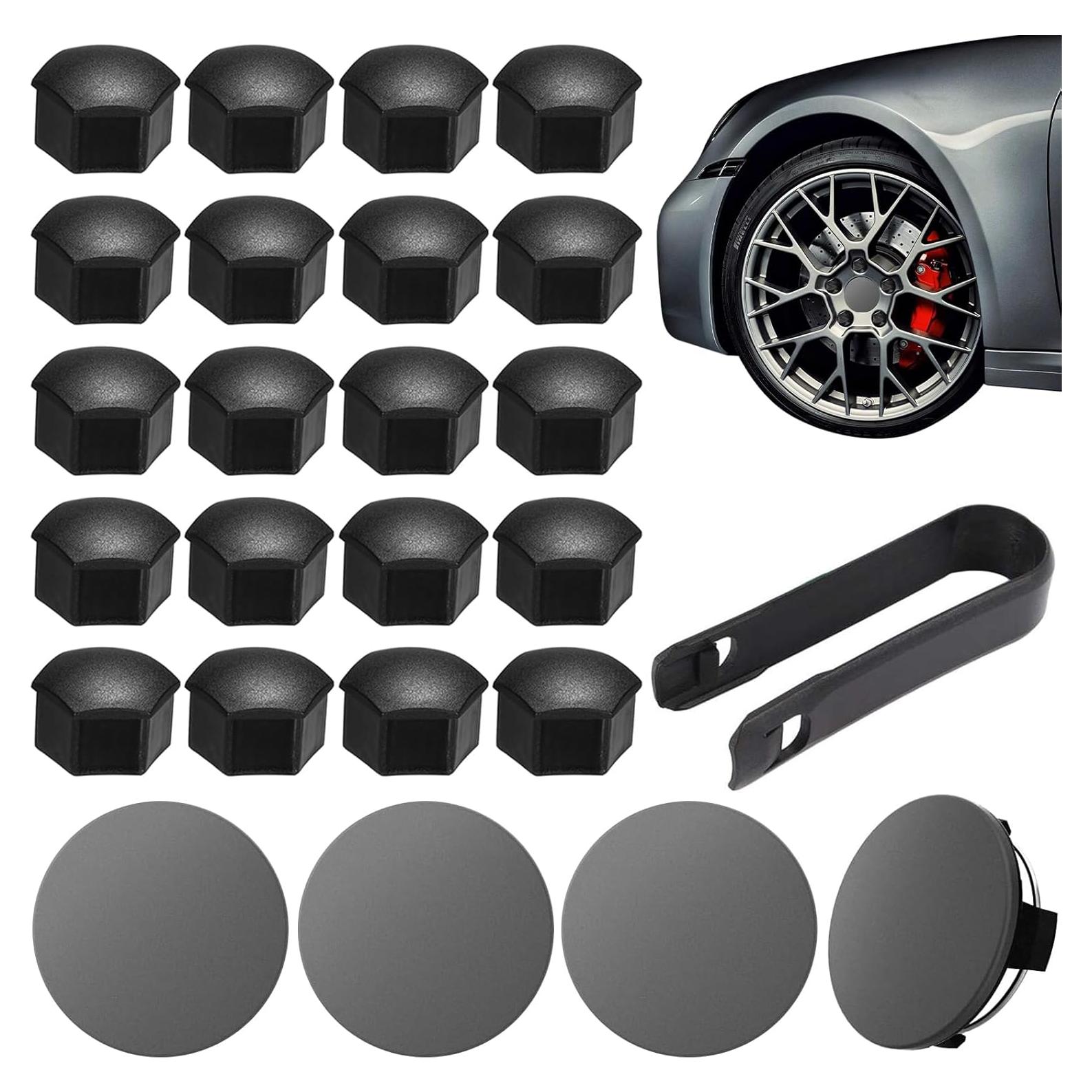 Kit de Tapas Centrales de Rueda para Tesla Model 3/Y - Starfa Lab
