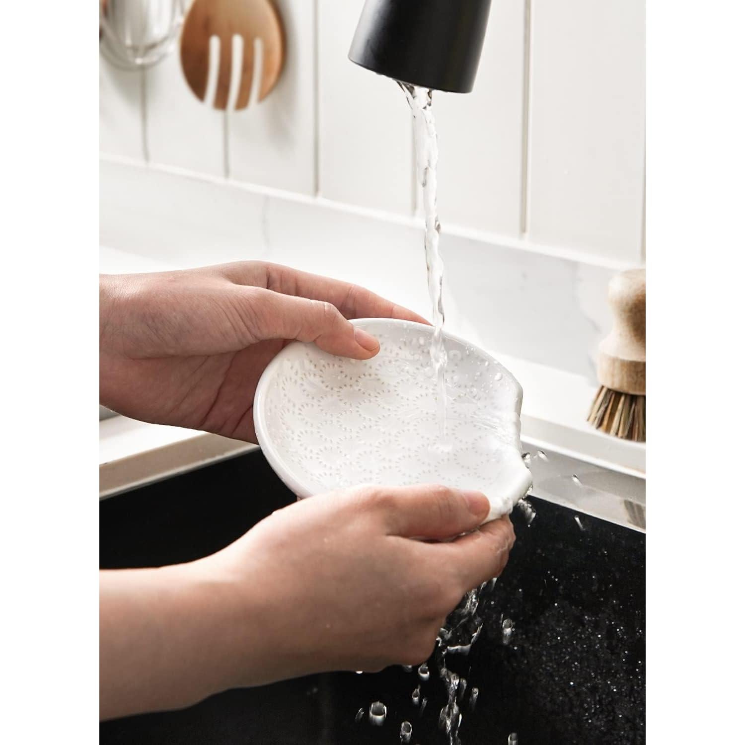 Soporte de Cuchara de Cerámica LE TAUCI Fuegos Artificiales 12.2 cm