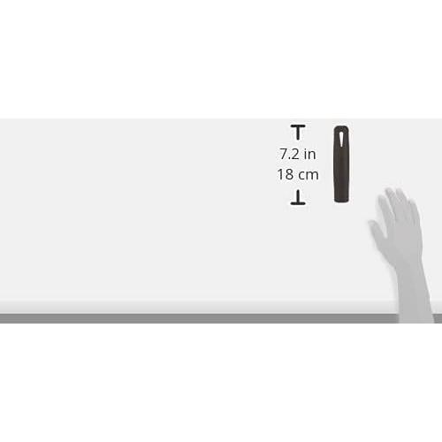 Soporte de Mango Caliente de Silicona Lodge - Negro - 14.3 cm