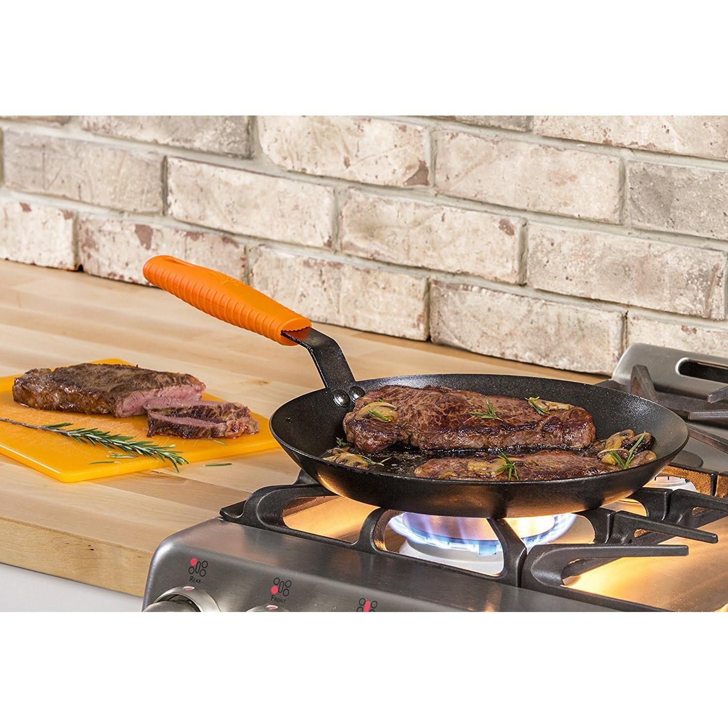 Soporte de Mango Caliente de Silicona Lodge - Negro - 14.3 cm