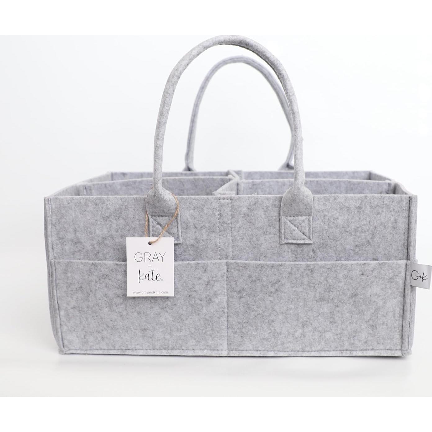 Caddy para Pañales Gray y Kate - Organizador de Fieltro 16.5L