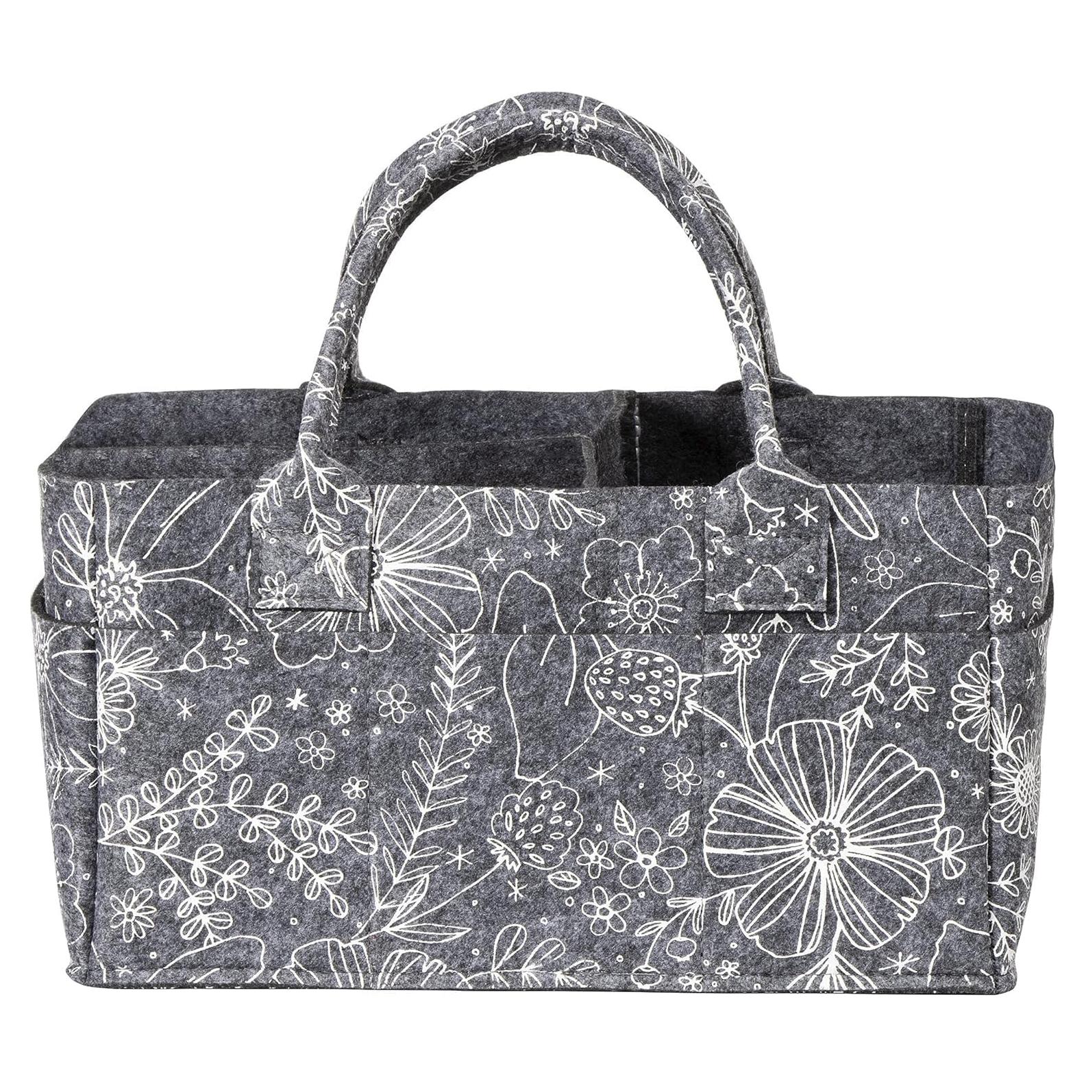 Caddy de Pañales Sammy & Lou Floral - Organizador Plegable 29.2x15.2x20.3cm