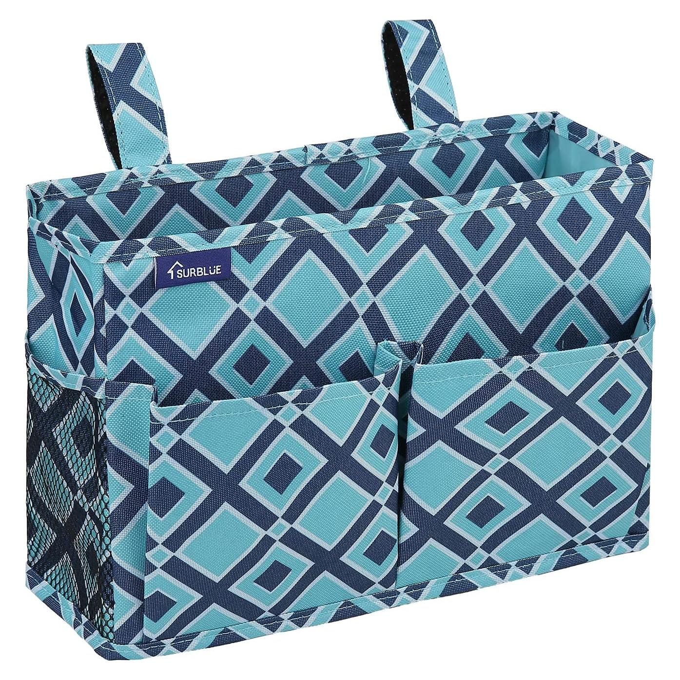 Organizador Colgante Surblue Caddy Pequeño Cuadrícula Azul