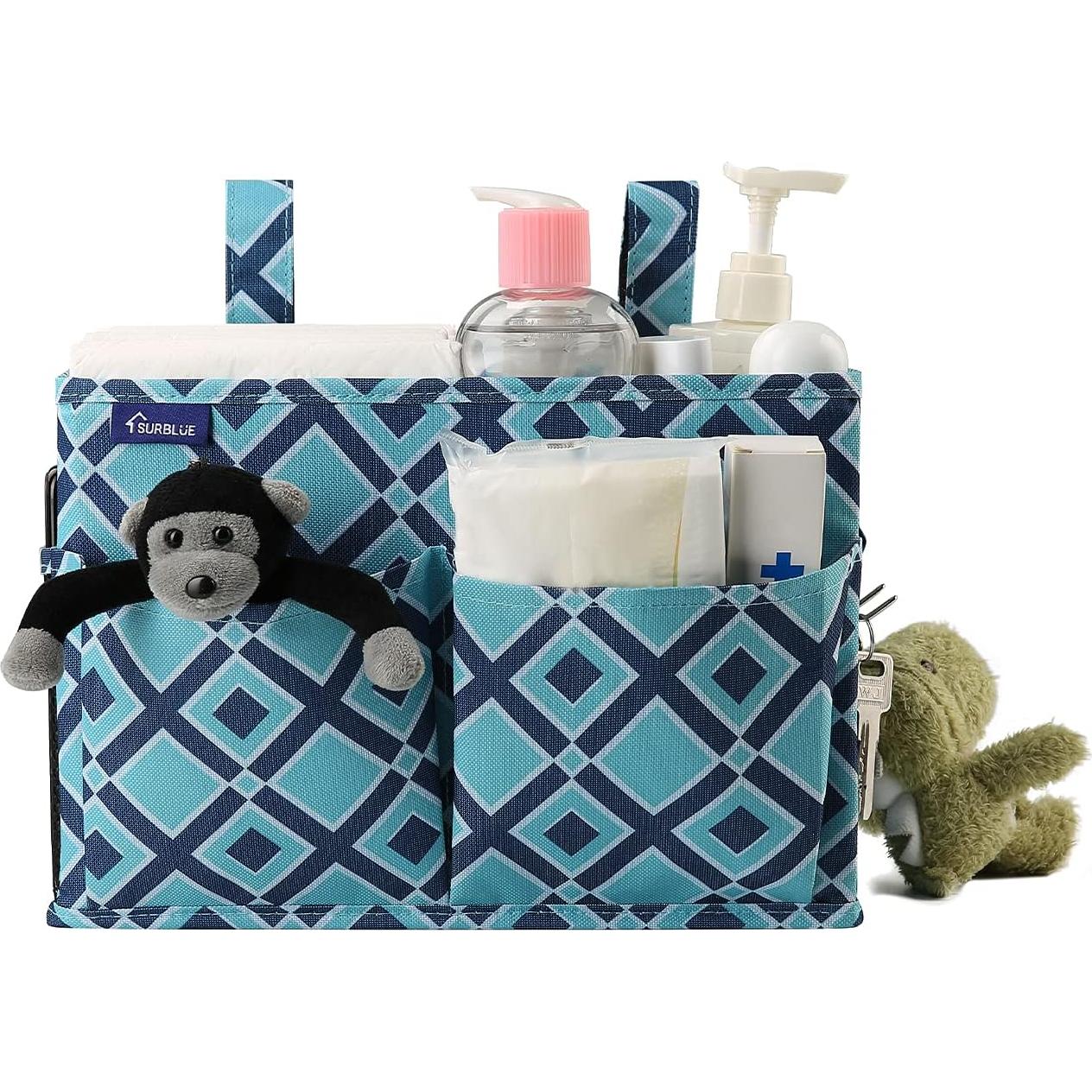 Organizador Colgante Surblue Caddy Pequeño Cuadrícula Azul