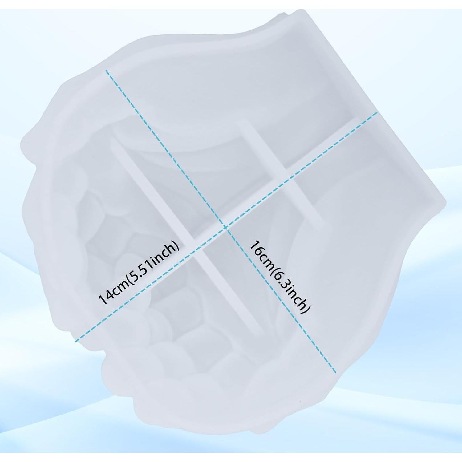 Molde de Silicona 3D EuTengHao para Joyería y Manualidades