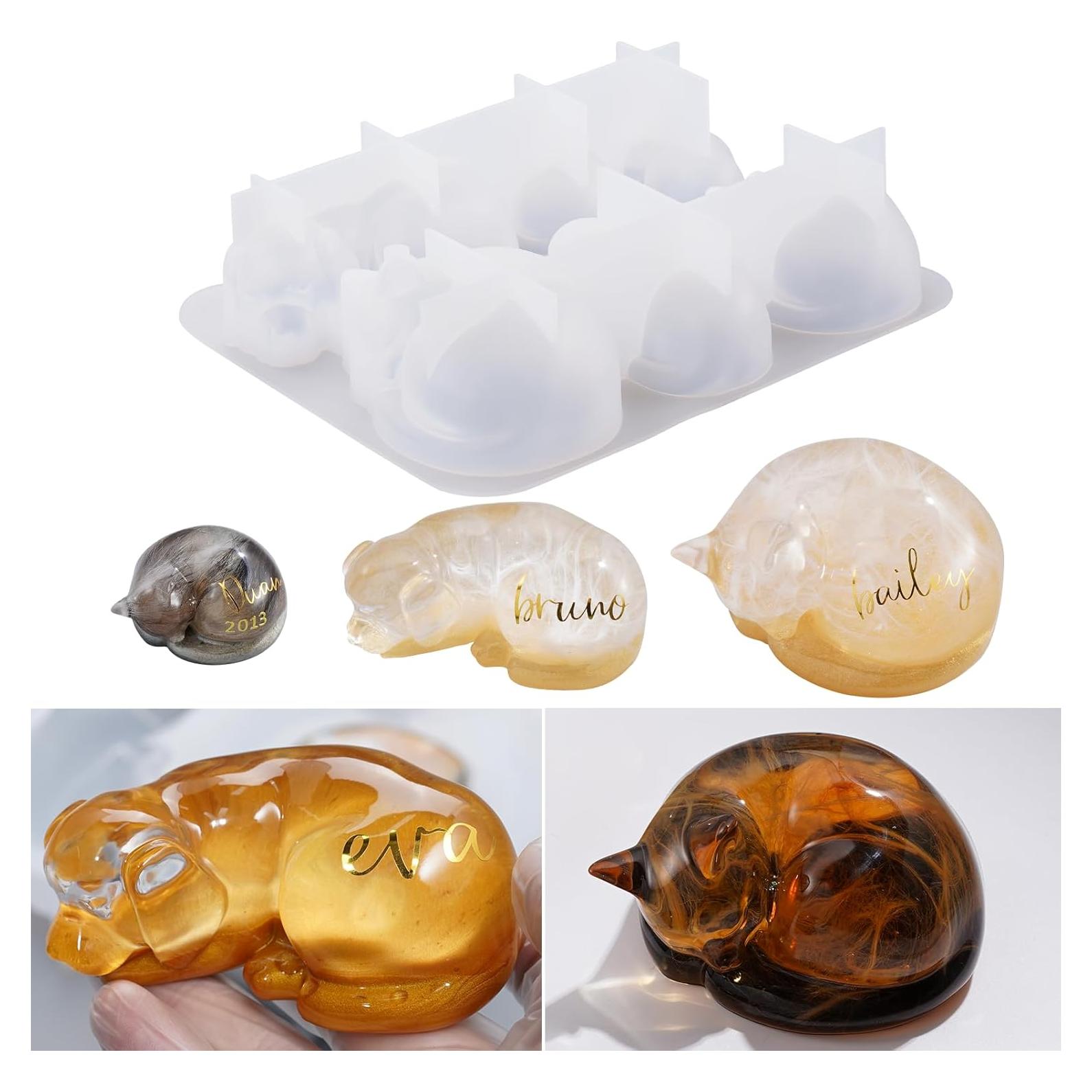 Moldes de Resina LET'S RESIN para Estatuas de Mascotas 3D