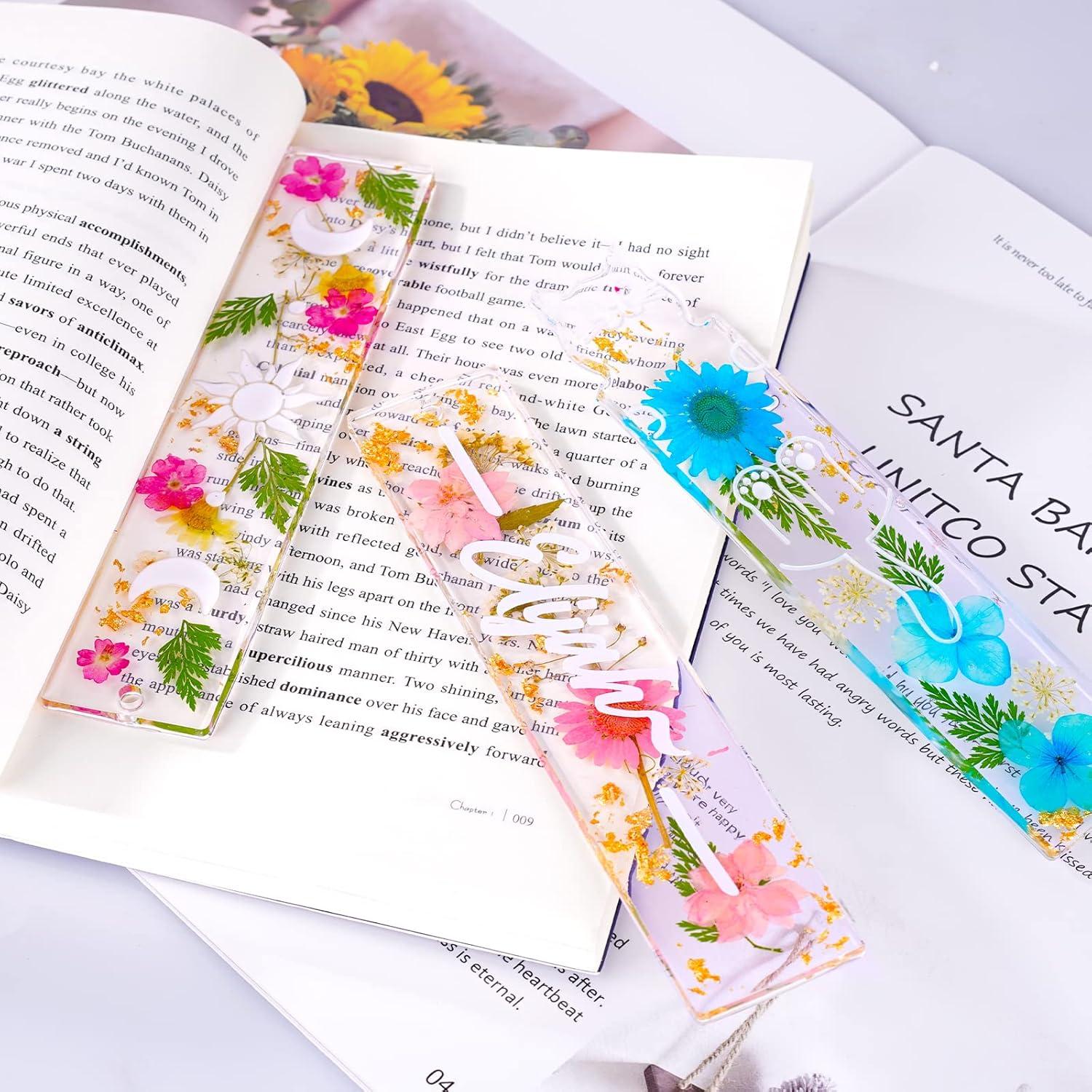 Moldes de Silicona para Marcadores LET'S RESIN 20 Piezas