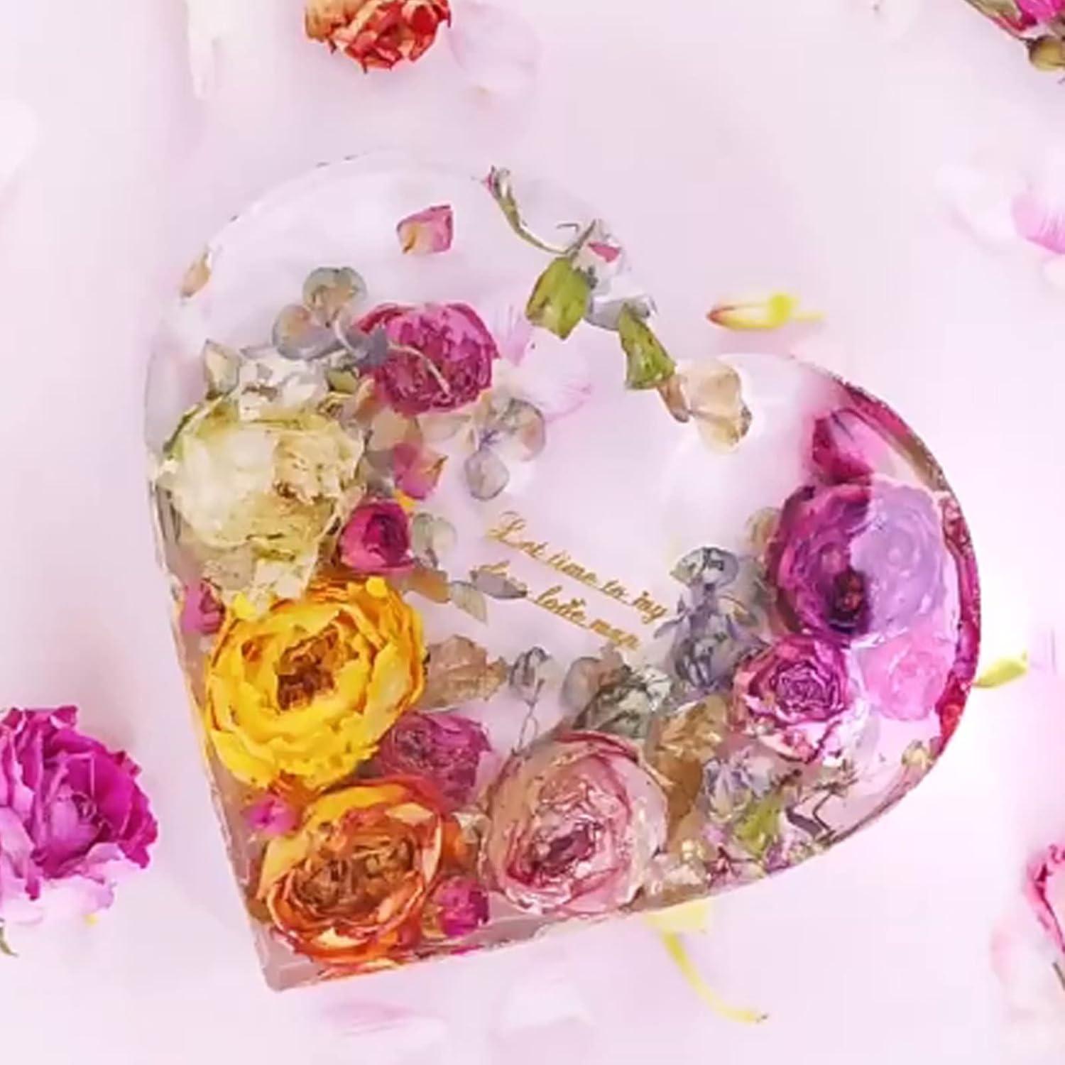 Molde de Silicona Grande Actvty Corazón para Resina 21.1x20.3cm