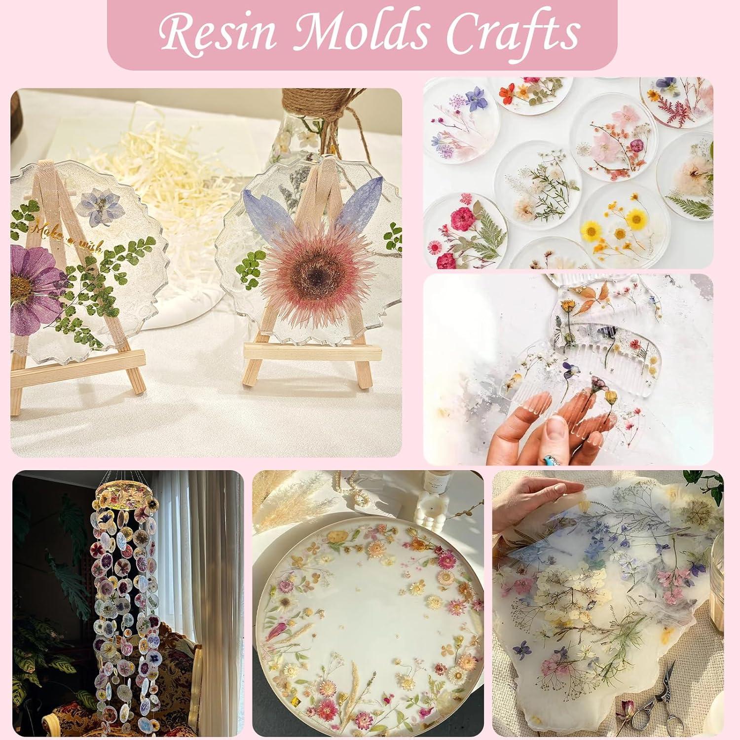 80 Flores Secas Presionadas LUXEEASE para Manualidades DIY