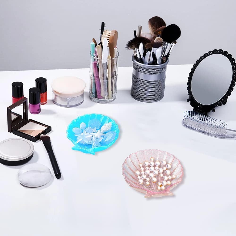 Molde de Resina en Forma de Concha FineGood - 2 Piezas