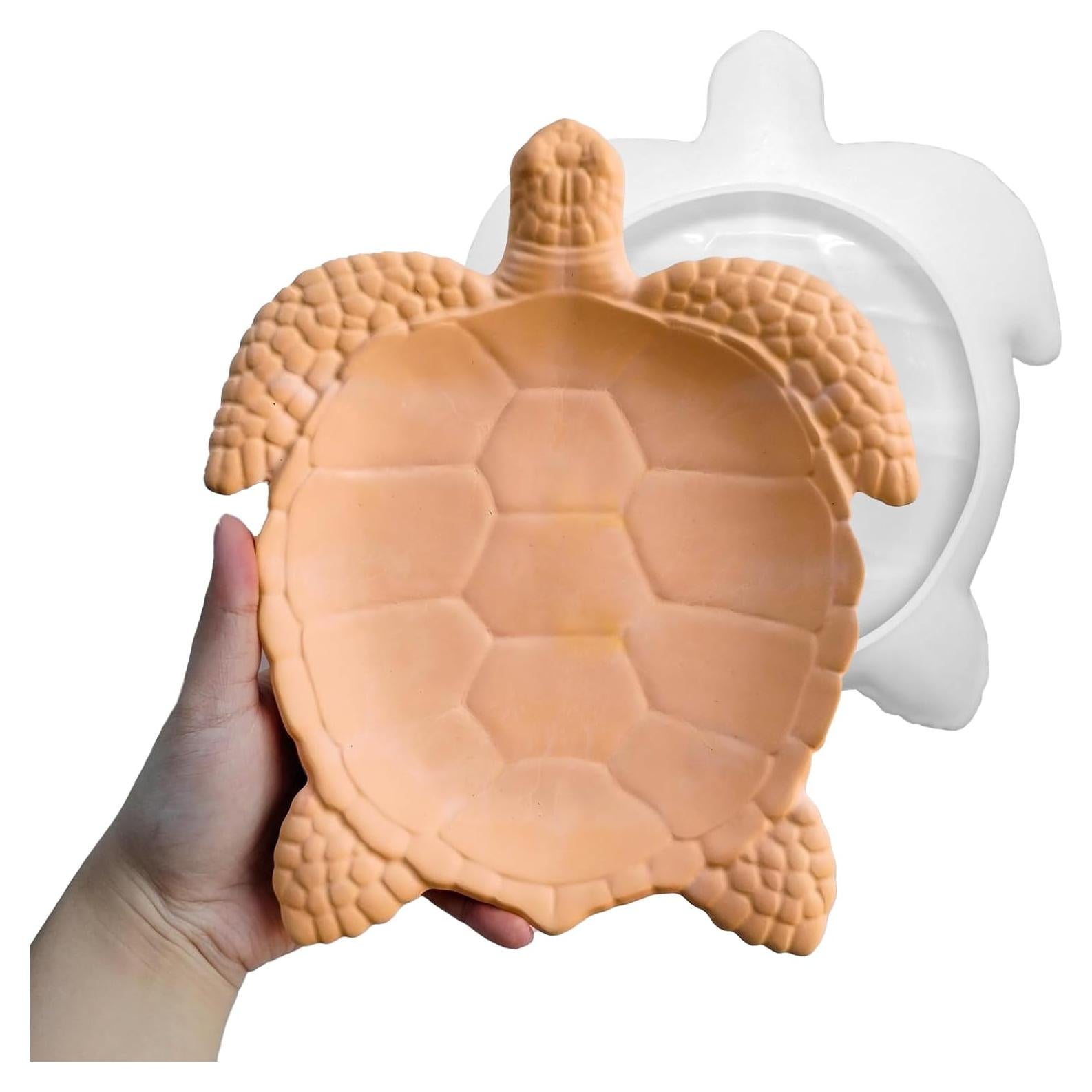 Molde de Silicona Tortuga Wehous para Resina Epóxica 17.78cm