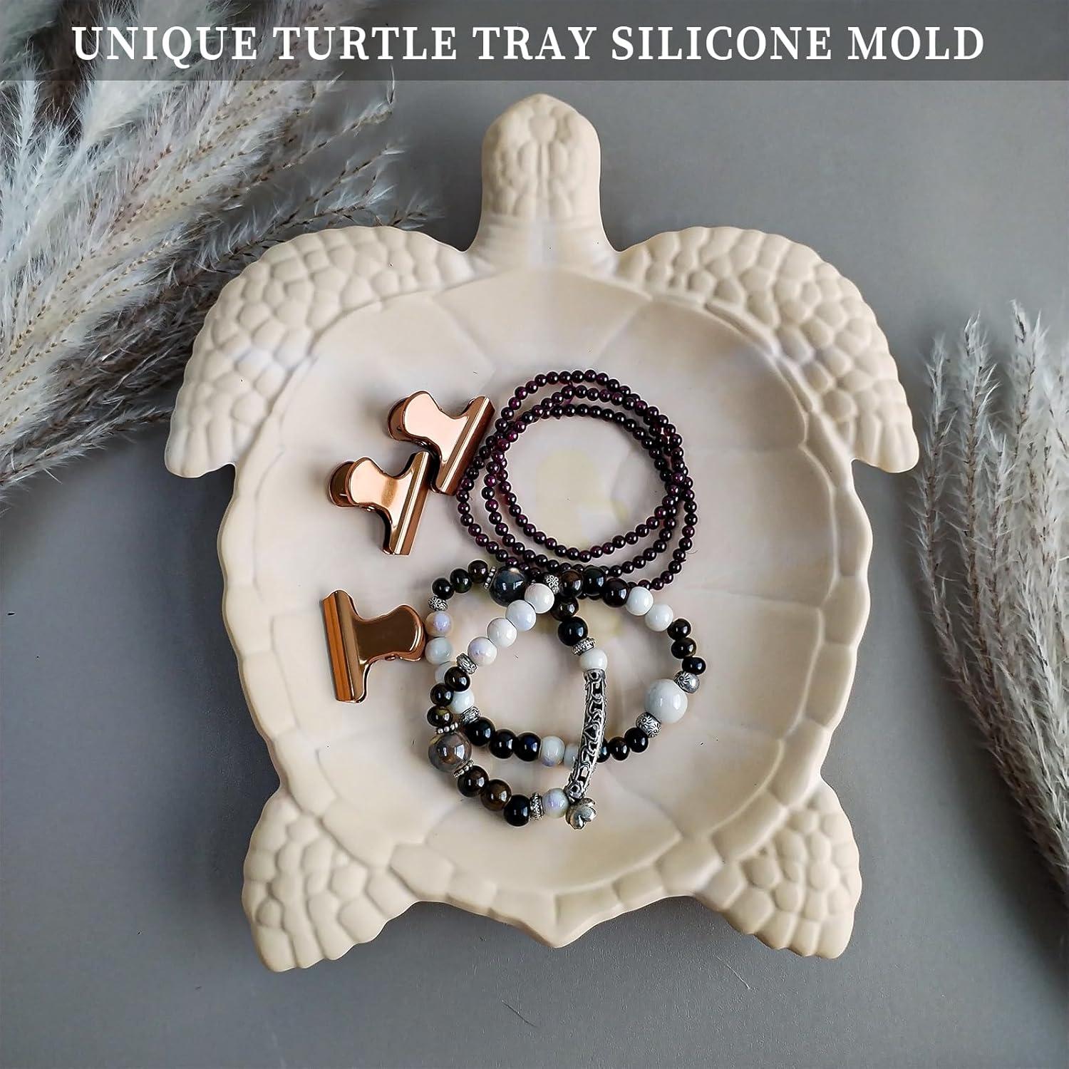 Molde de Silicona Tortuga Wehous para Resina Epóxica 17.78cm