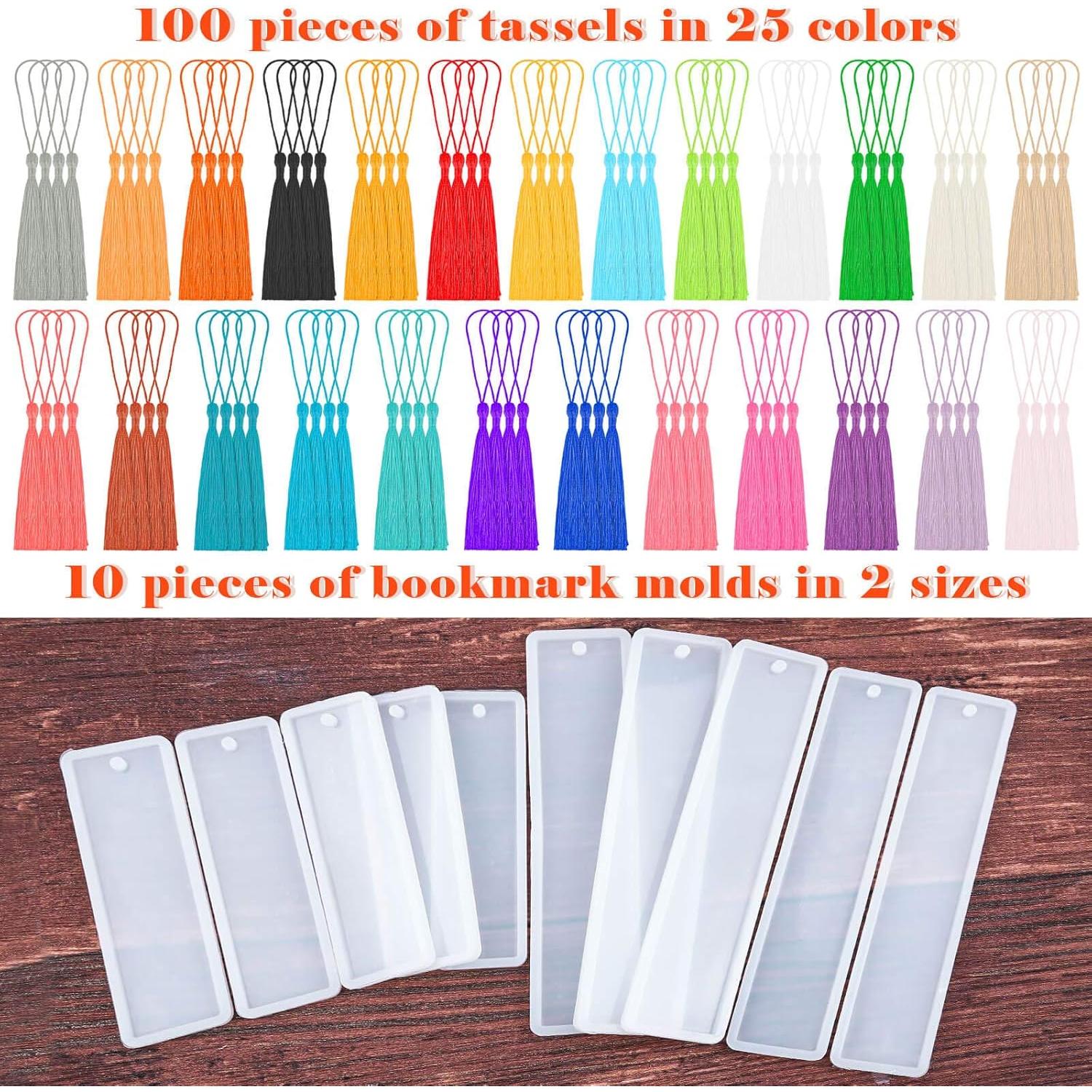 Kit de Moldes de Silicona Caffox para Marcadores DIY - 10 Piezas