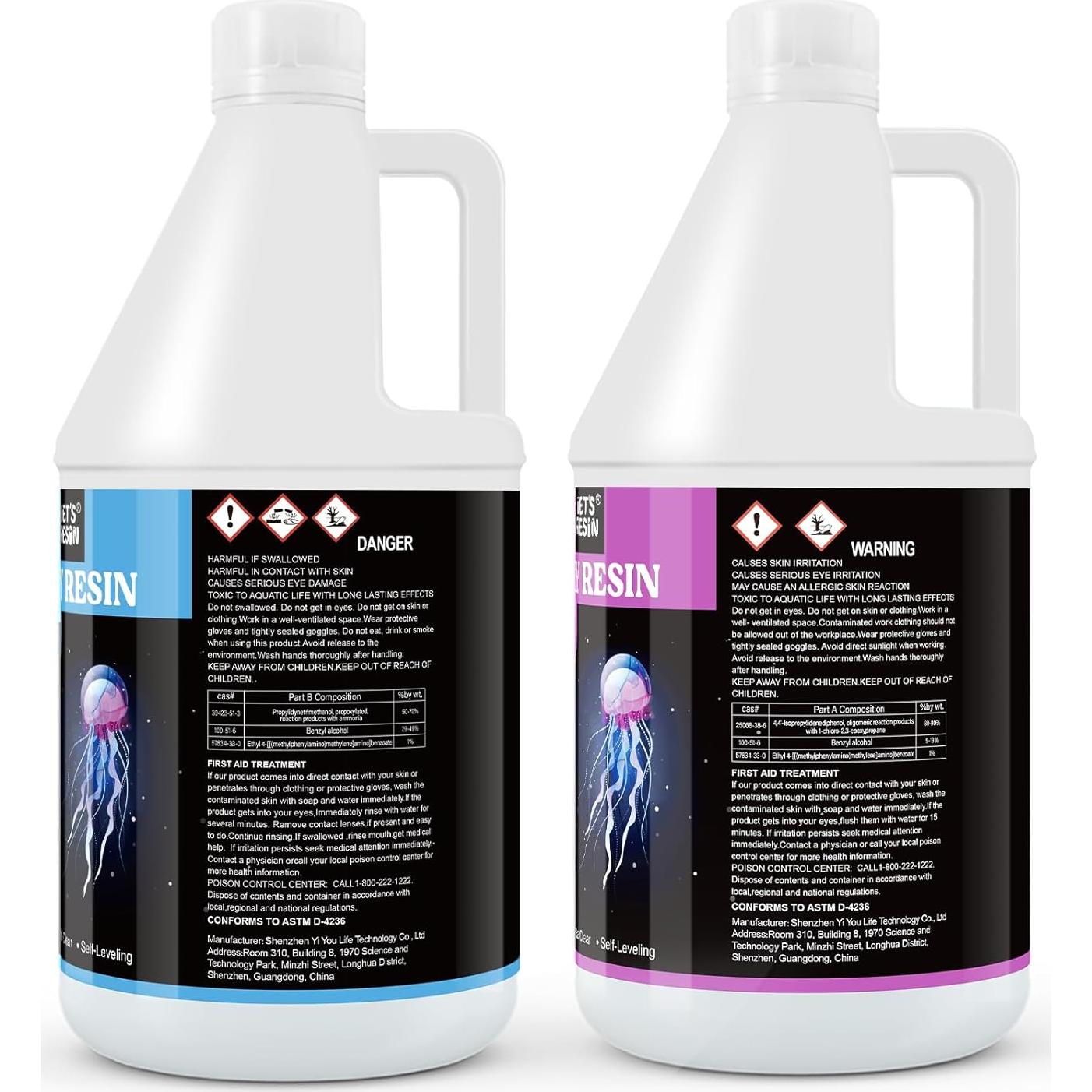 Kit de Resina Epoxy Let's Resin 3.78L Cristalina Sin Burbujas
