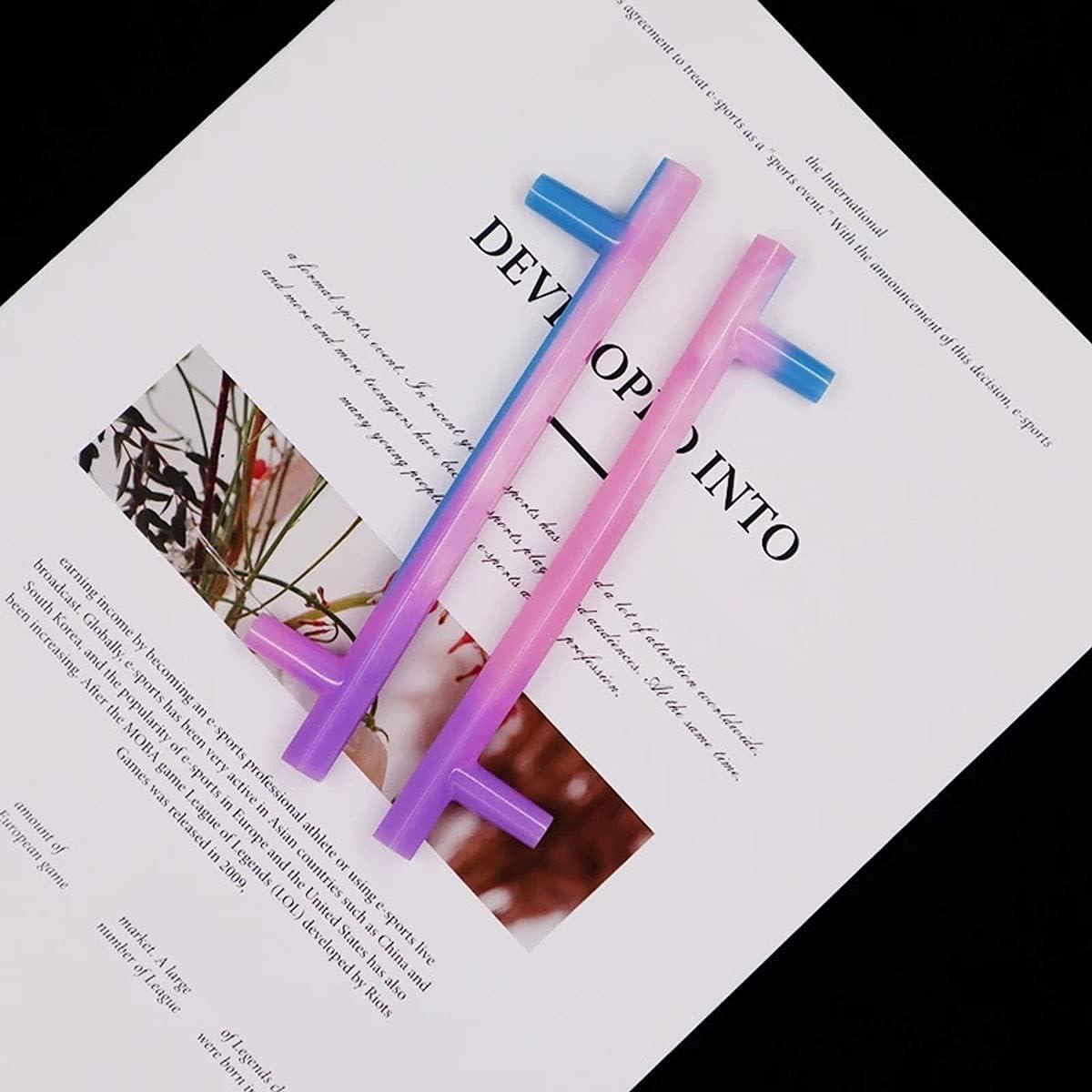 8 Piezas Moldes de Mango de Silicona MSDADA para Resina