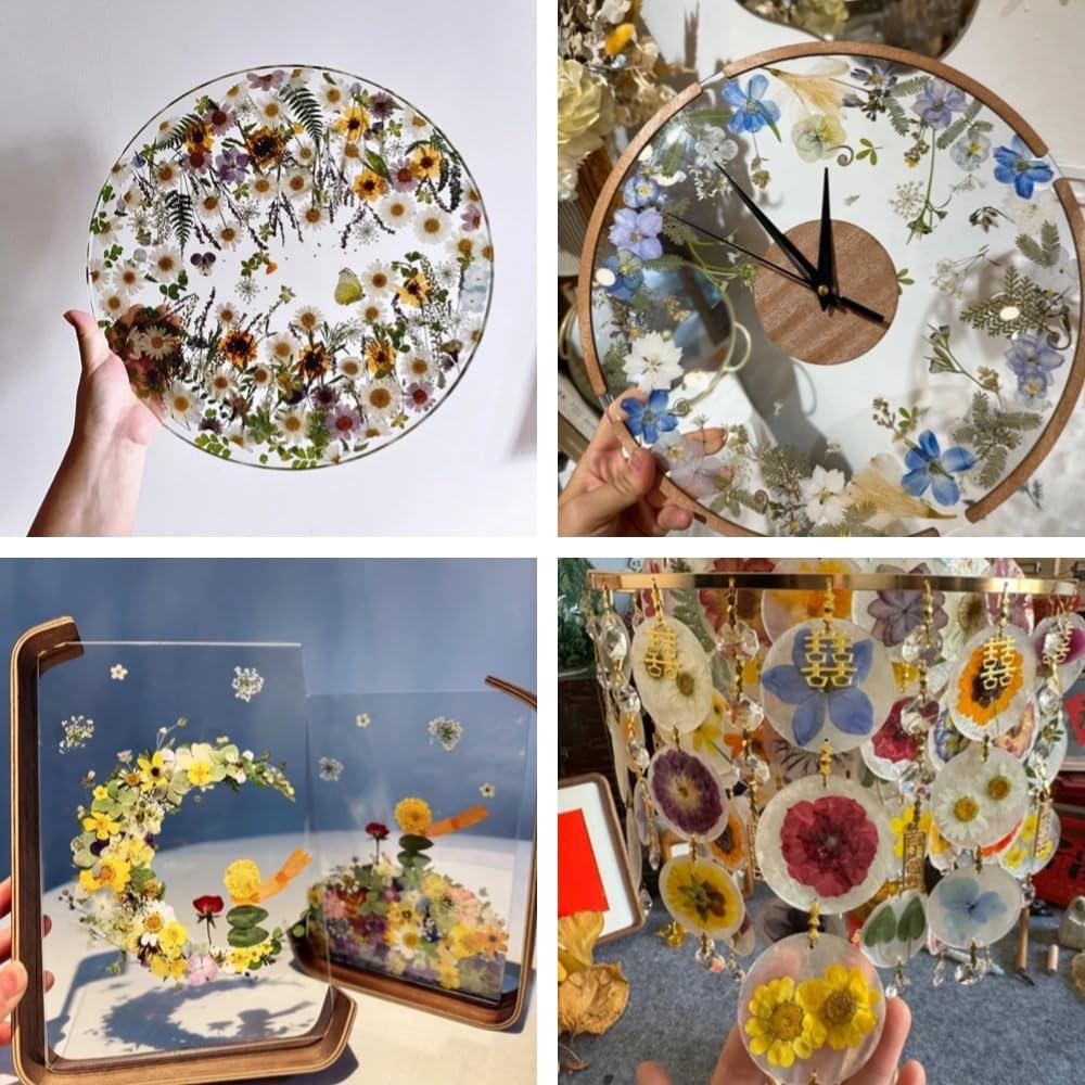 80 Piezas de Flores Prensadas Secas Naturales Buzidao