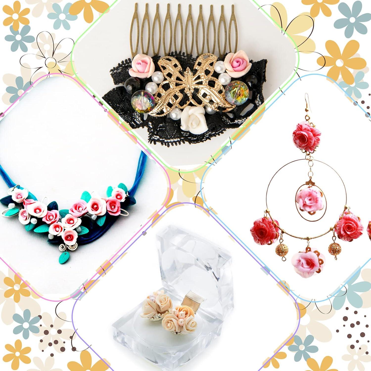 10 Moldes de Silicona para Flores Nuenen - DIY Manualidades