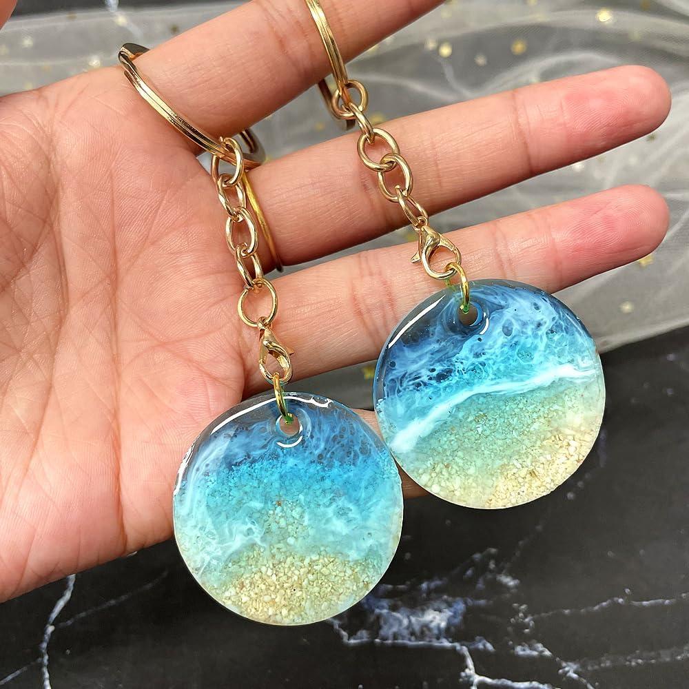 Molde de Silicona Circular ResinWorld 12 Cavidades 3.53 cm