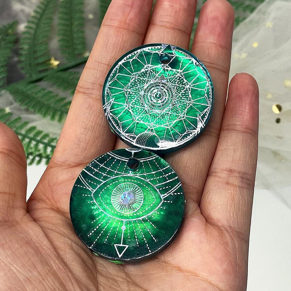 Molde de Silicona Circular ResinWorld 12 Cavidades 3.53 cm