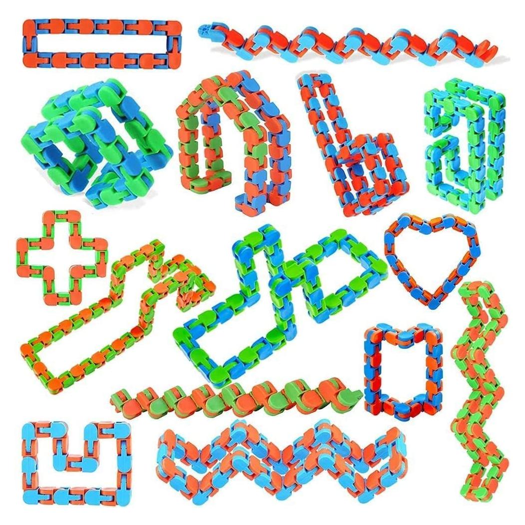 24 Piezas Pistas Locas Antiestrés GZZDQGWN - Juguetes Sensoriales