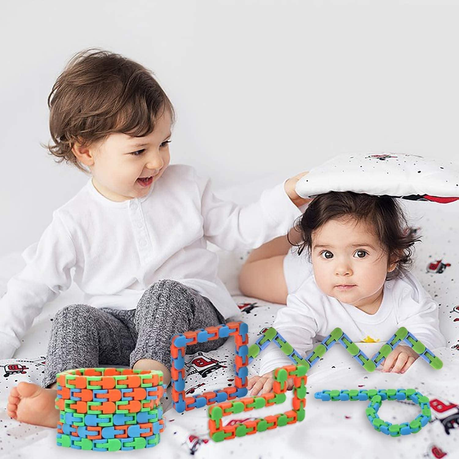 24 Piezas Pistas Locas Antiestrés GZZDQGWN - Juguetes Sensoriales