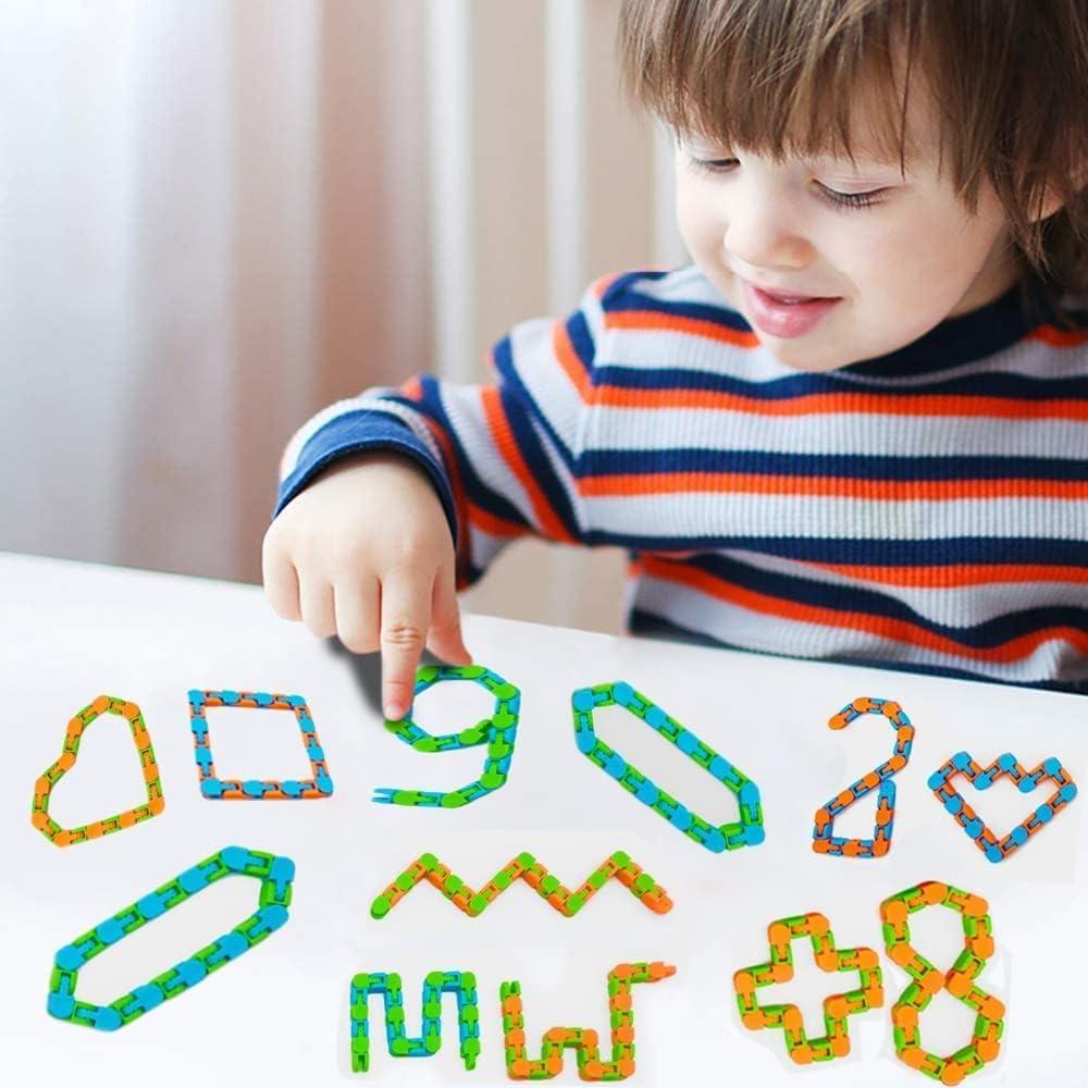 24 Piezas Pistas Locas Antiestrés GZZDQGWN - Juguetes Sensoriales