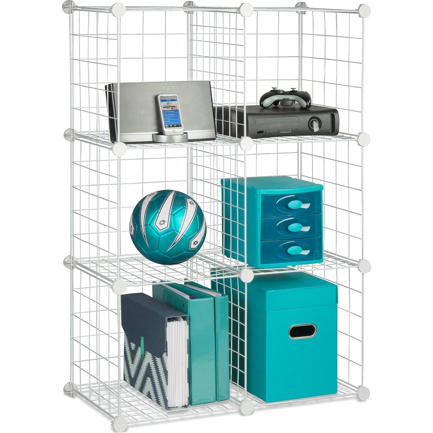 Cubo de Almacenamiento Modular Honey-Can-Do SHF-03521 Blanco