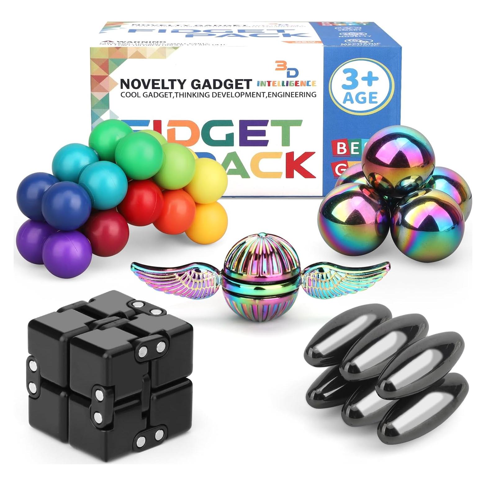 Conjunto de Juguetes Antiestrés Dilabnba 14 Piezas Portátil