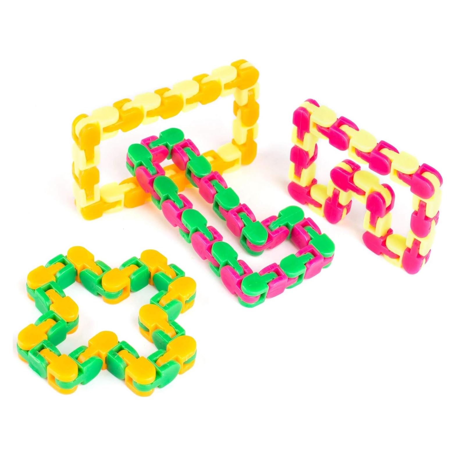 Juguetes Antiestrés Neliblu Wacky Tracks - Paquete de 4