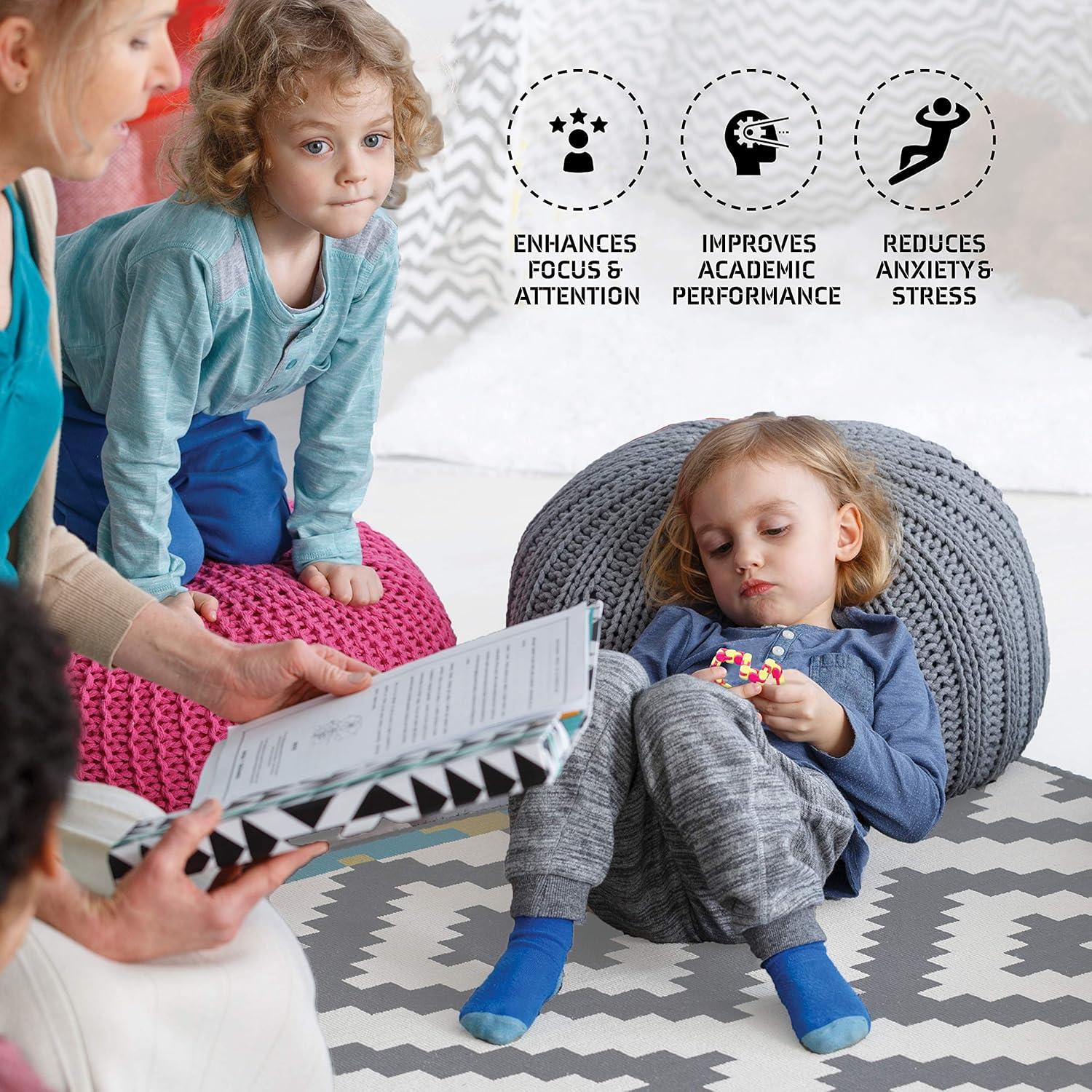 Juguetes Antiestrés Neliblu Wacky Tracks - Paquete de 4