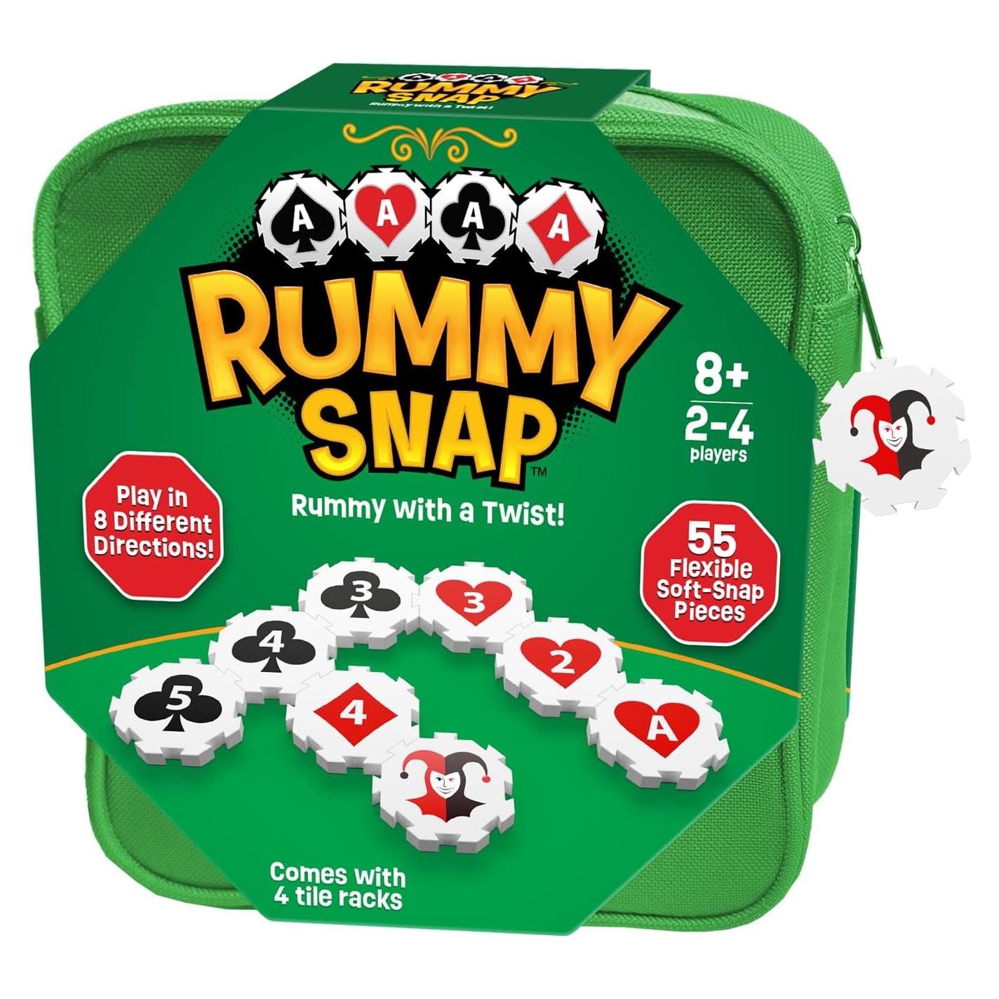 Juego de Estrategia Rummy Snap SD Toyz para 2-4 Jugadores