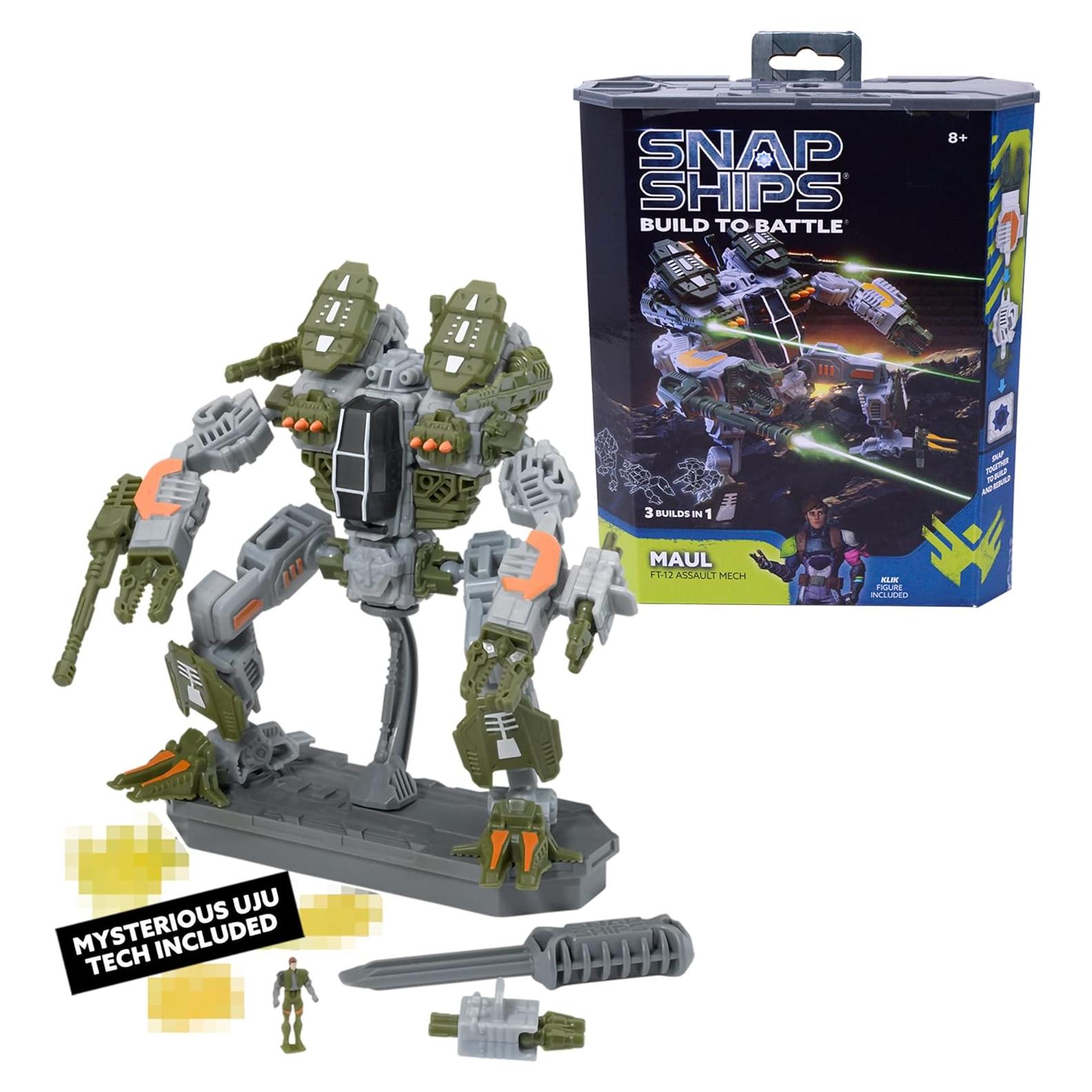 Mech de Asalto Forge FT-12 PlayMonster - Construcción Modular 3 en 1