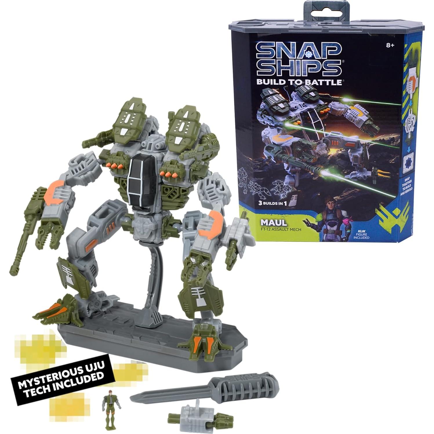 Mech de Asalto Forge FT-12 PlayMonster - Construcción Modular 3 en 1