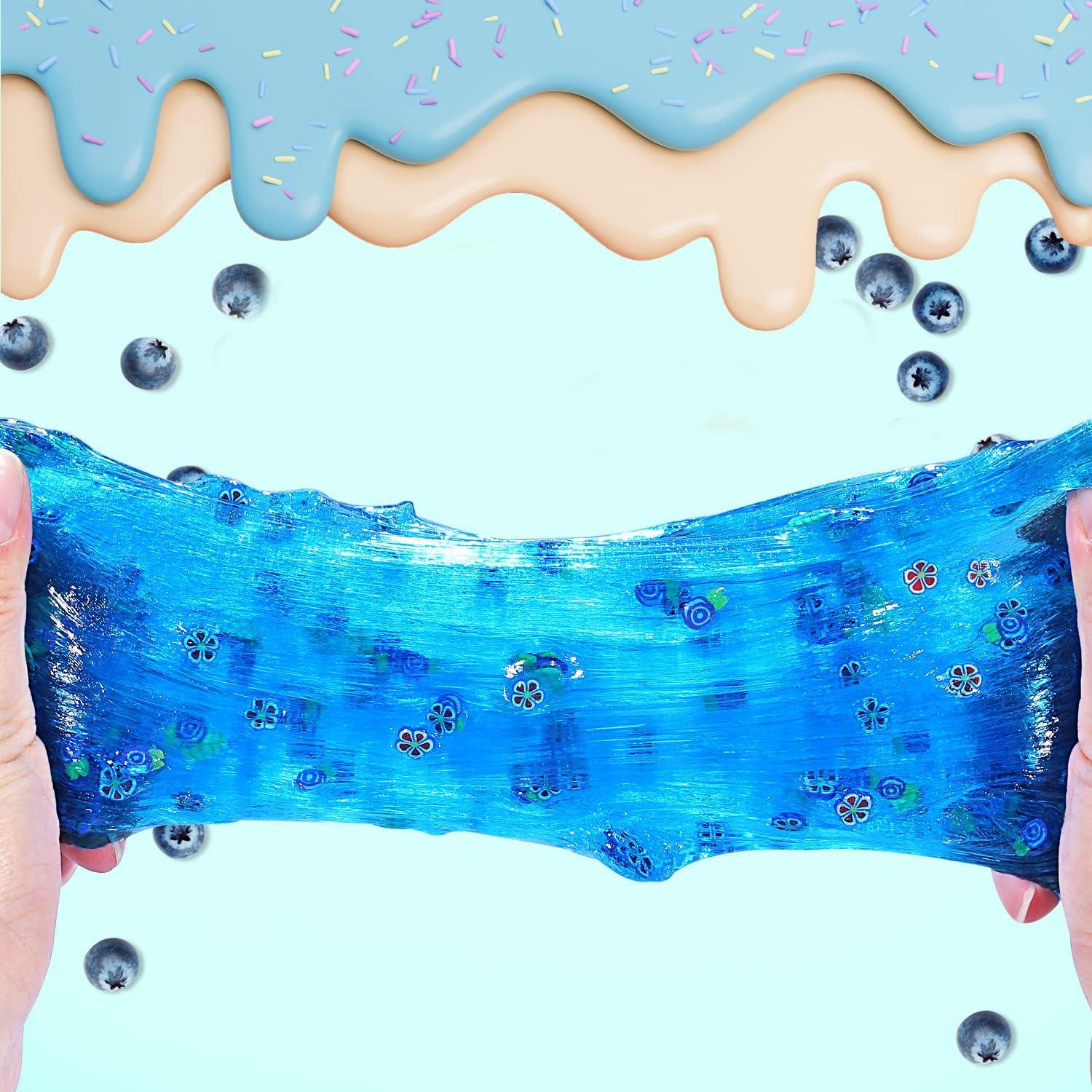 Cubo de Gelatina Azul Azeperoy con 6 Adiciones - Juguete Sensorial