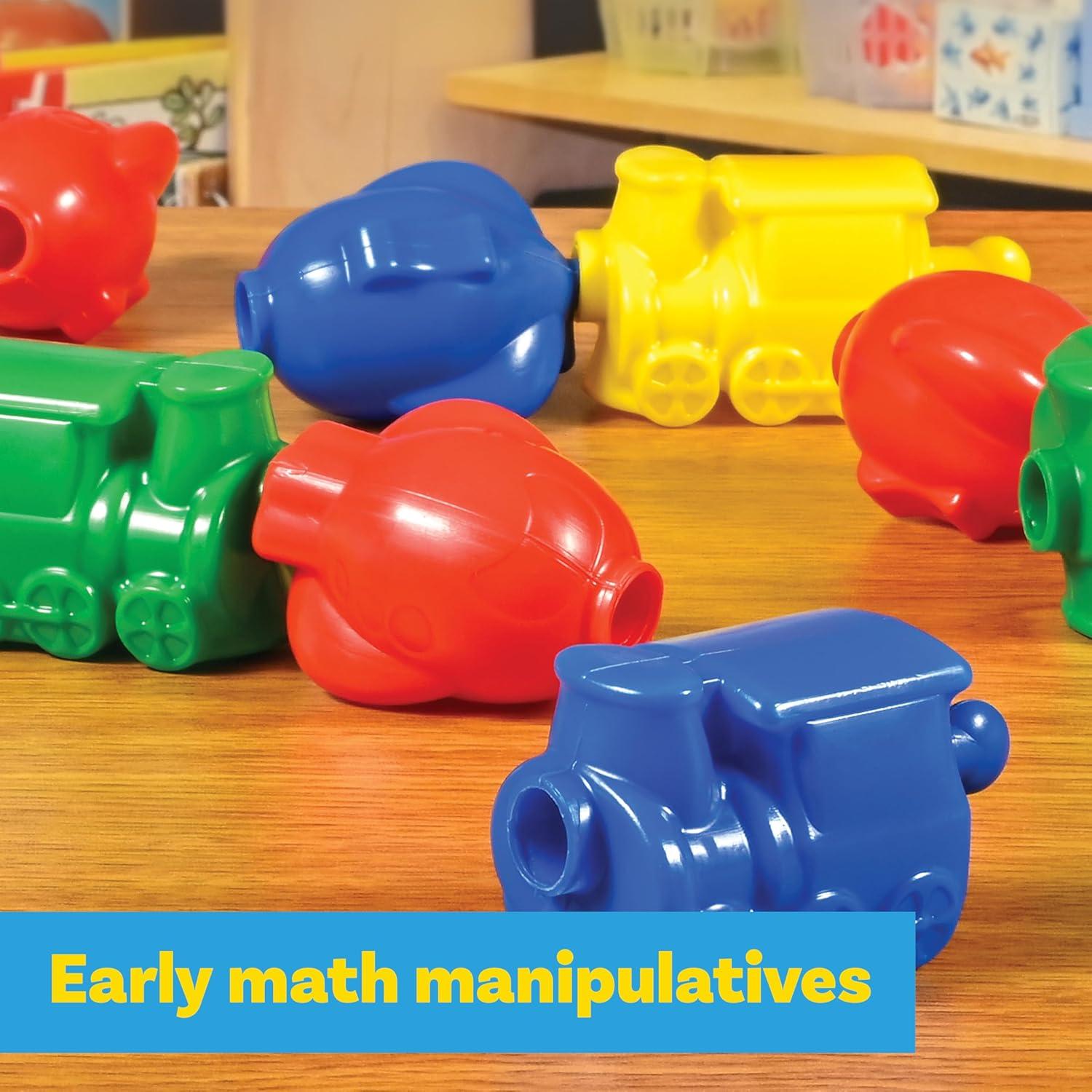 Bloques de Enlace de Transporte Ventaja de Aprendizaje - 36 Piezas - 2+ Años