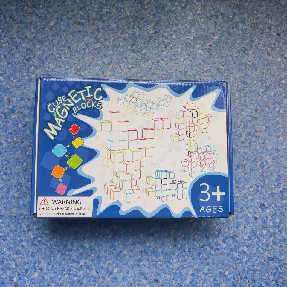 Bloques Magnéticos Educativos Taoli 56 Piezas 3.3cm