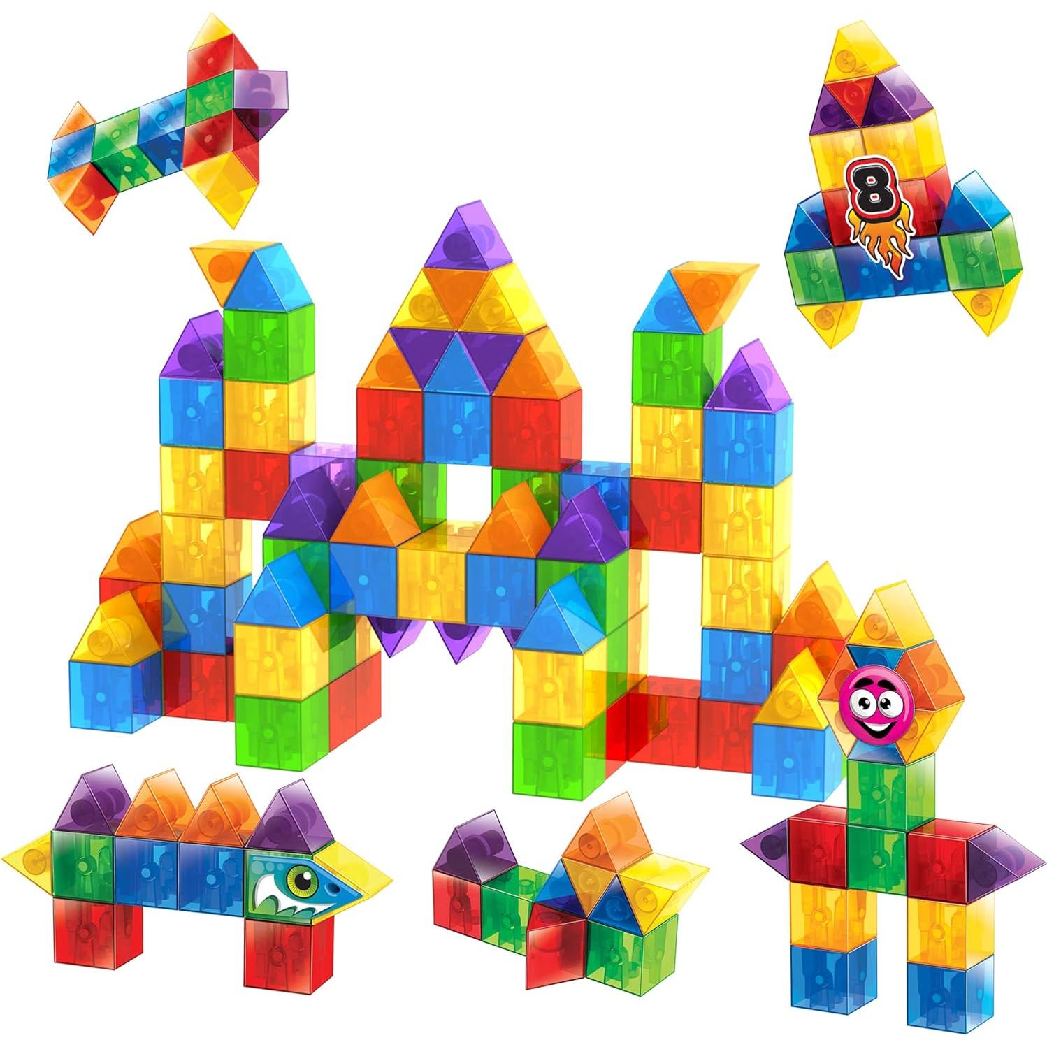 Bloques Magnéticos 3D Cra-Z-Art Magrific 28 Piezas STEM