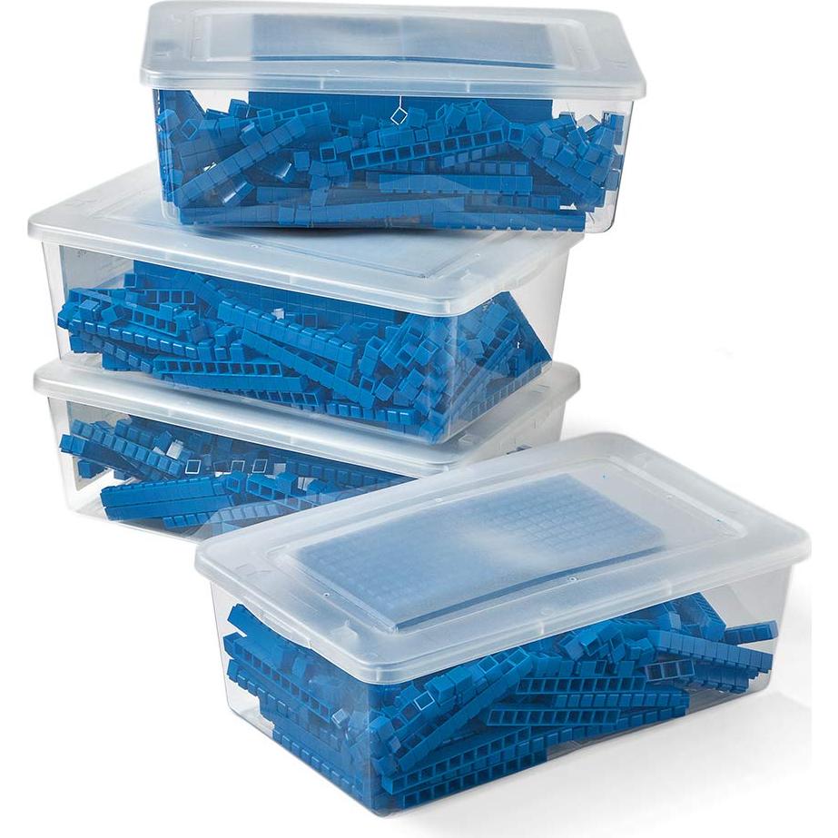 Set de Bloques Base Diez Interlox 644 Piezas para Matemáticas