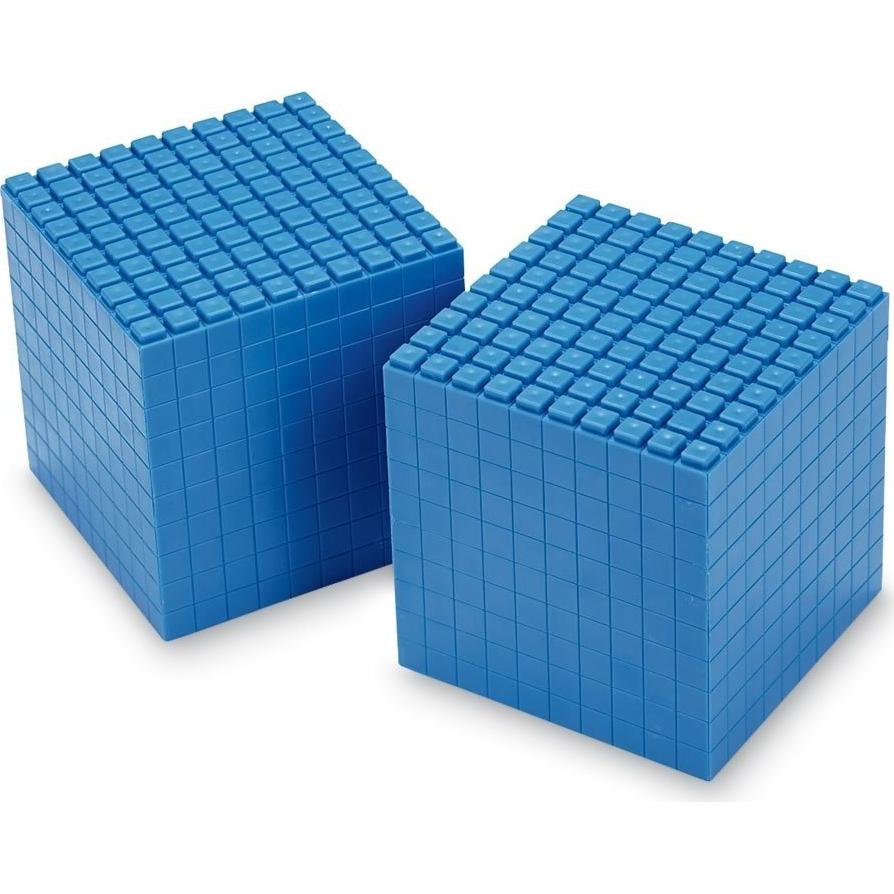 Set de Bloques Base Diez Interlox 644 Piezas para Matemáticas