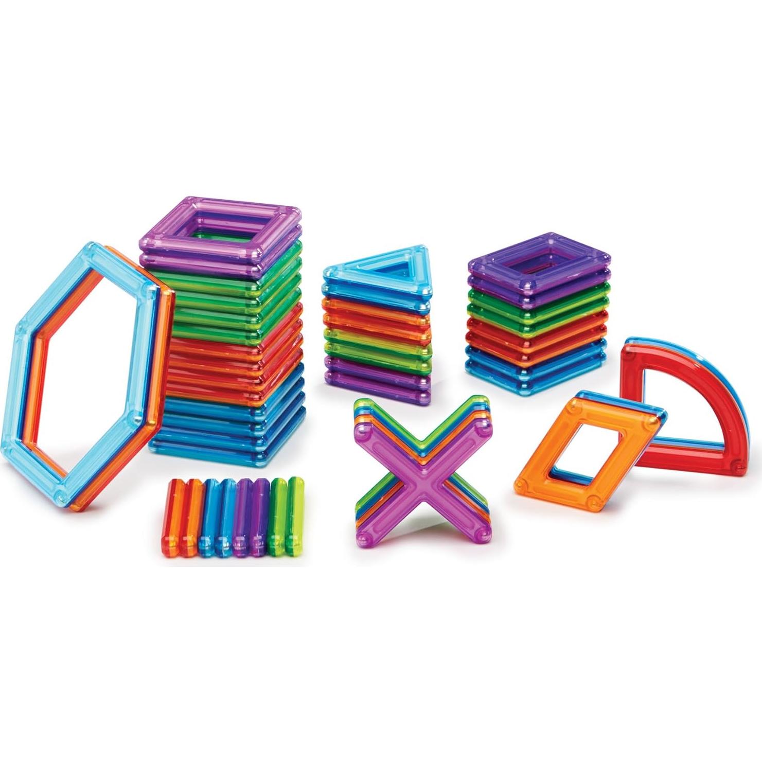 Juego de Construcción Magnético Guidecraft PowerClix - 48 Piezas