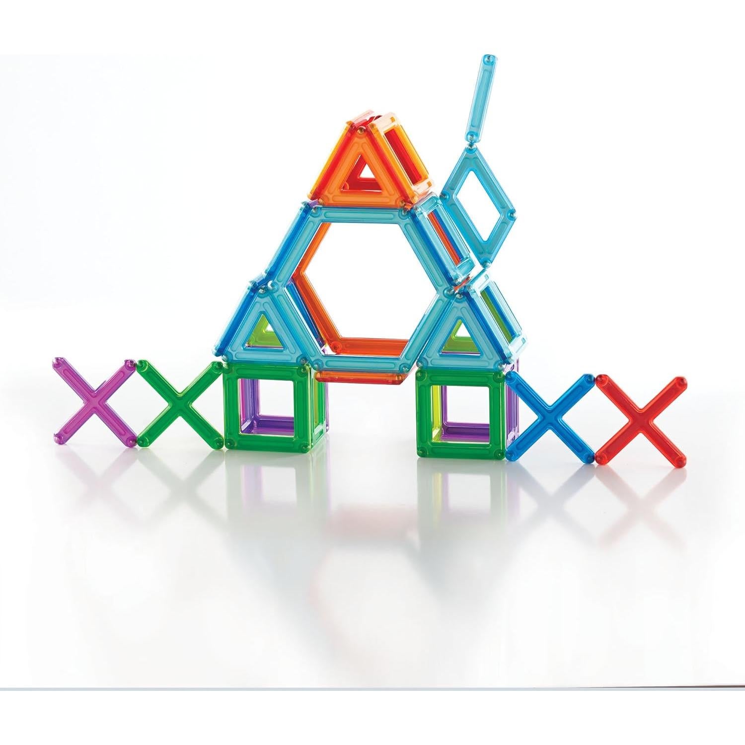 Juego de Construcción Magnético Guidecraft PowerClix - 48 Piezas