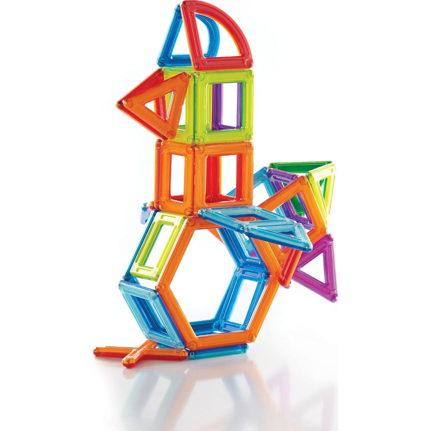 Juego de Construcción Magnético Guidecraft PowerClix - 48 Piezas