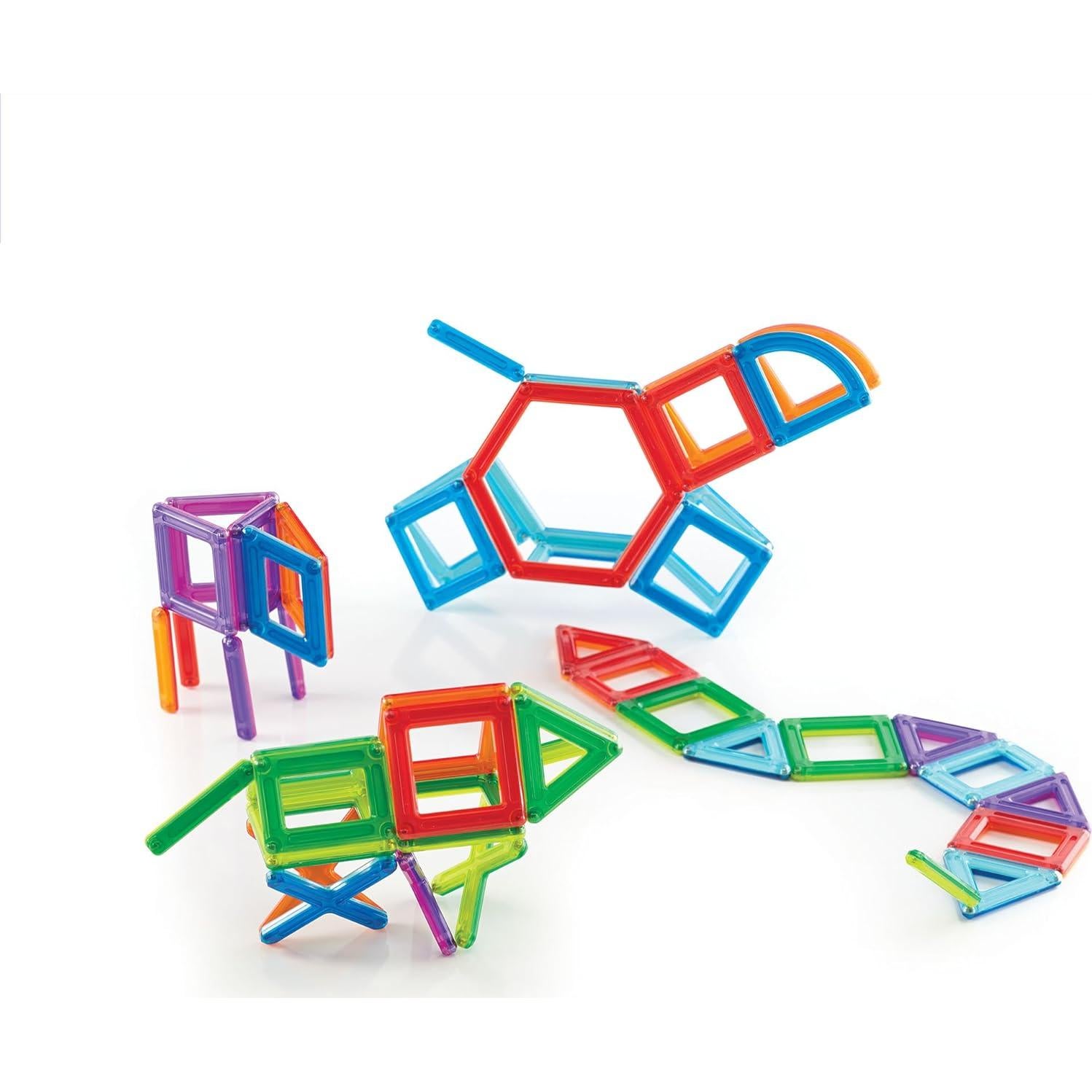 Juego de Construcción Magnético Guidecraft PowerClix - 48 Piezas