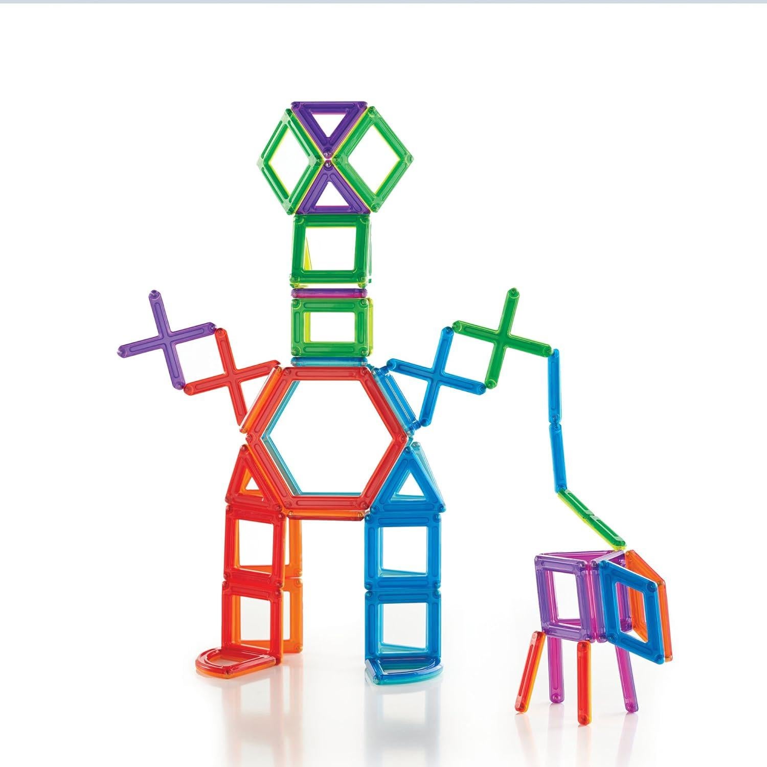 Juego de Construcción Magnético Guidecraft PowerClix - 48 Piezas