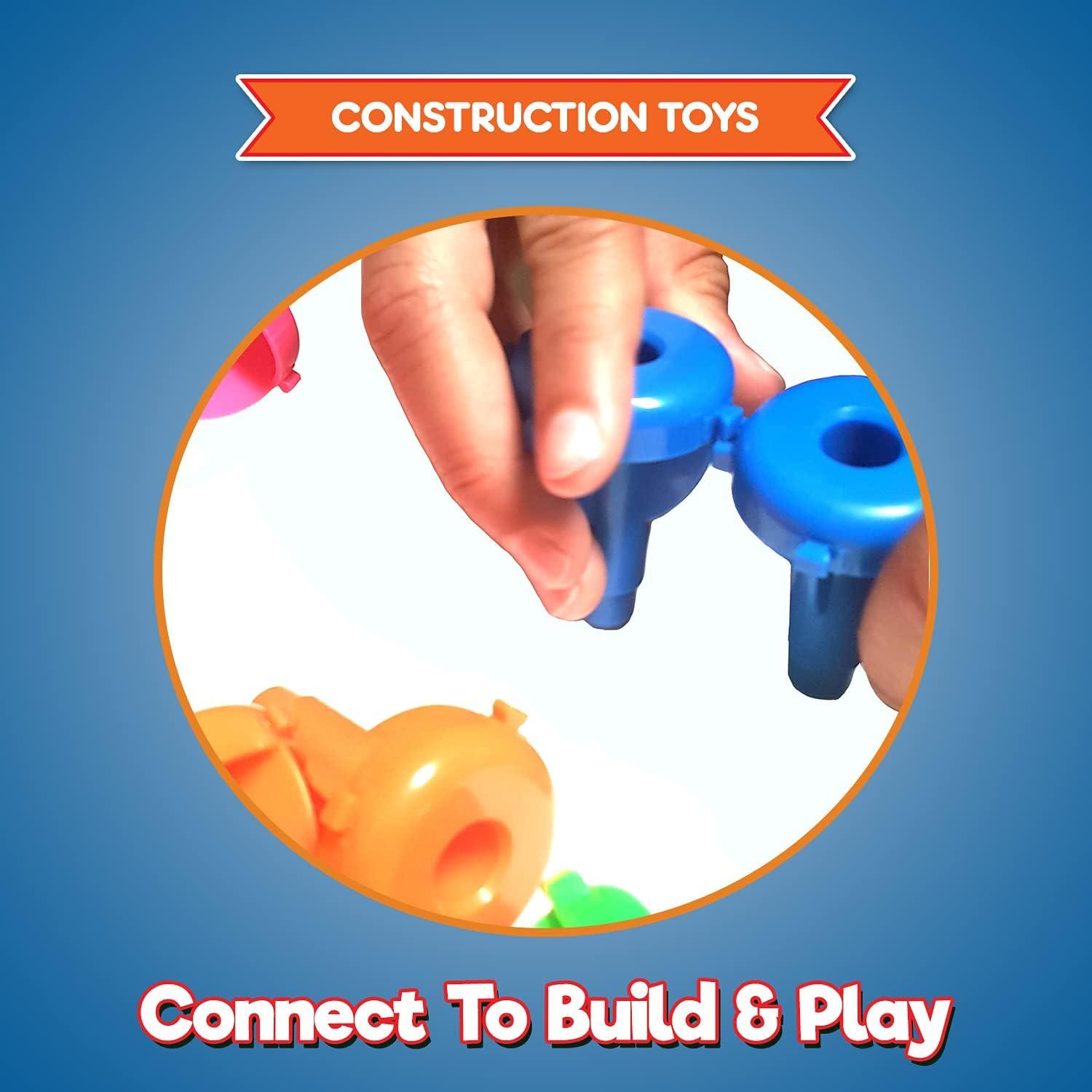 Juego de Construcción Kids Korner - 64 Piezas STEM para Niños