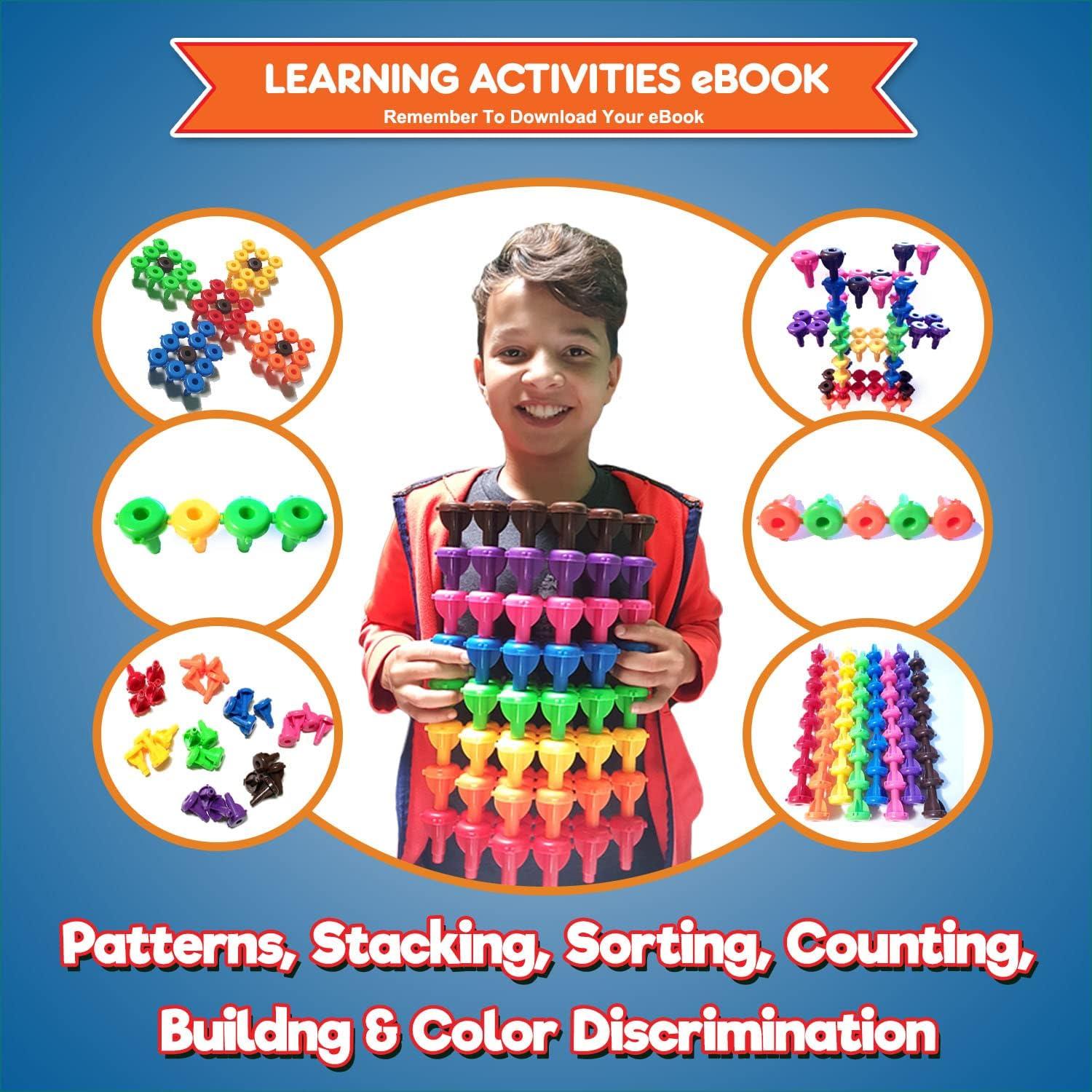 Juego de Construcción Kids Korner - 64 Piezas STEM para Niños