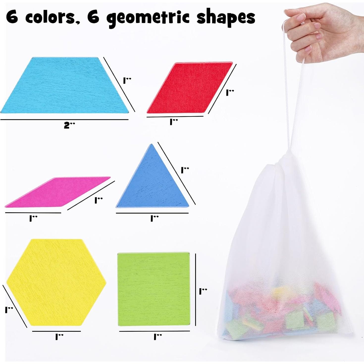 Rompecabezas Geométrico Tangram 3 Nutrias 150 Piezas Educativo