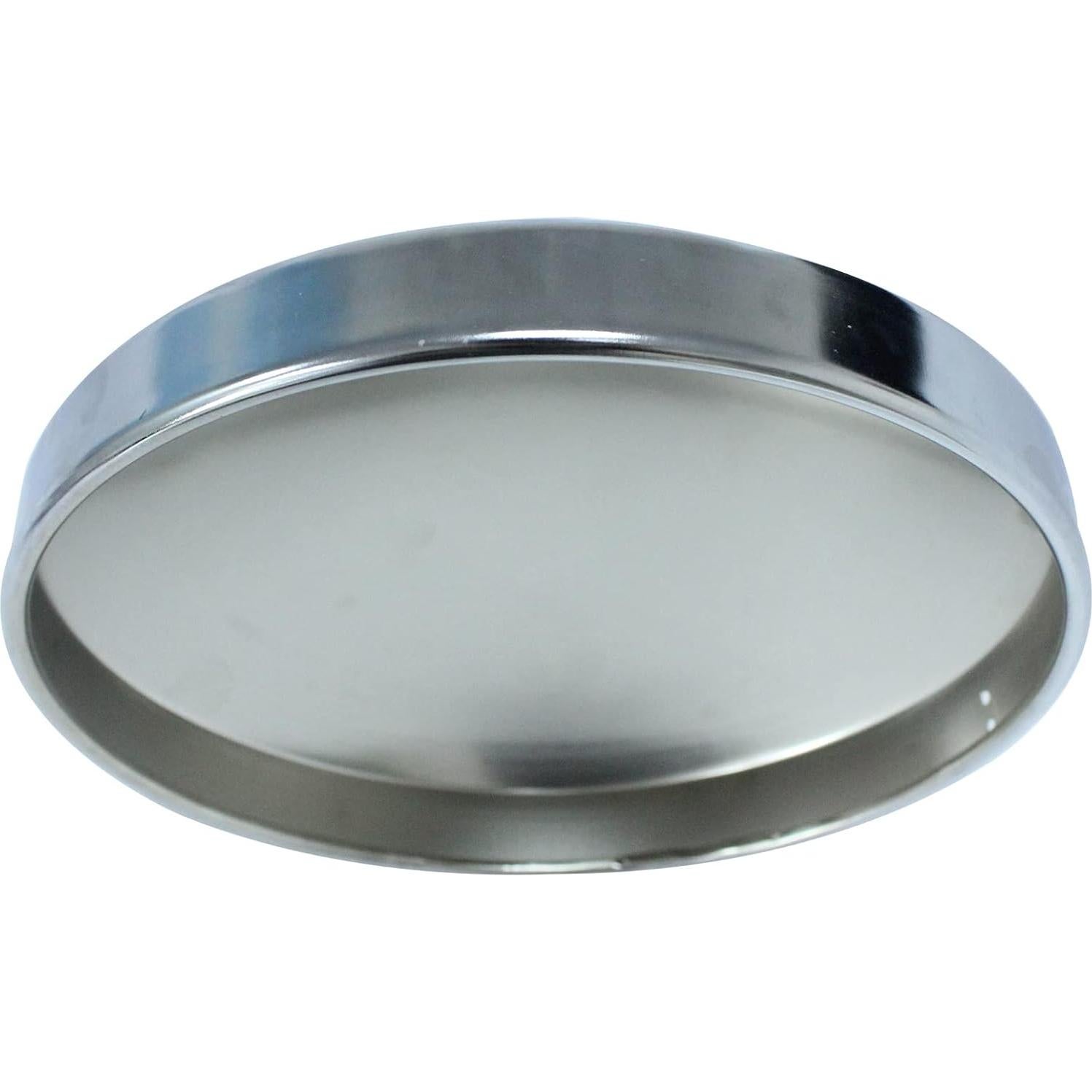 Cúpulas de Eje de Cromo 8" para Camiones Kenworth Peterbilt - Juego de 4